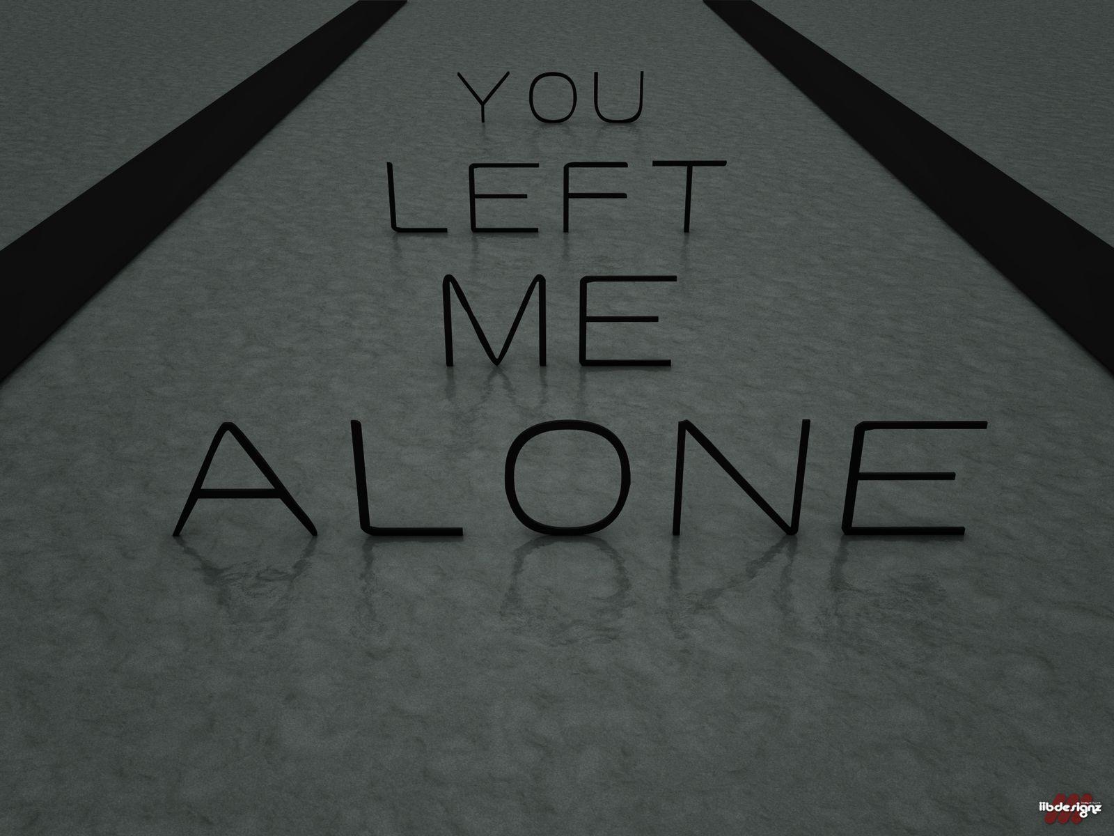 1600x1200 Alone wallpaper. Alone
