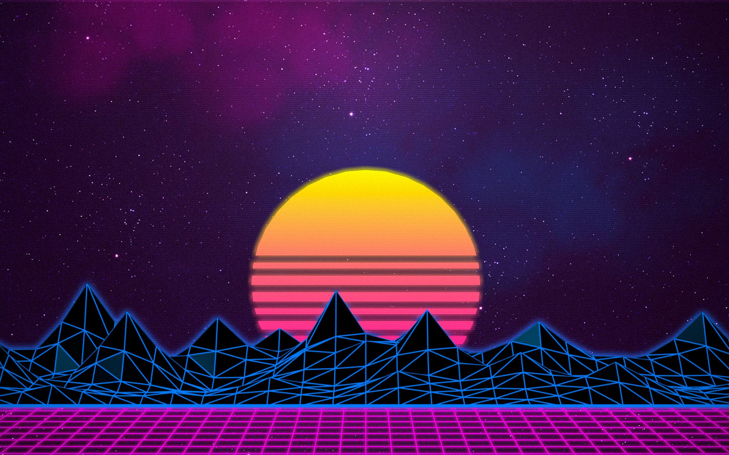 2880x1800 Retrowave Macbook Pro Retina HD 4k Wallpaper, Image, Background, Photo and Picture