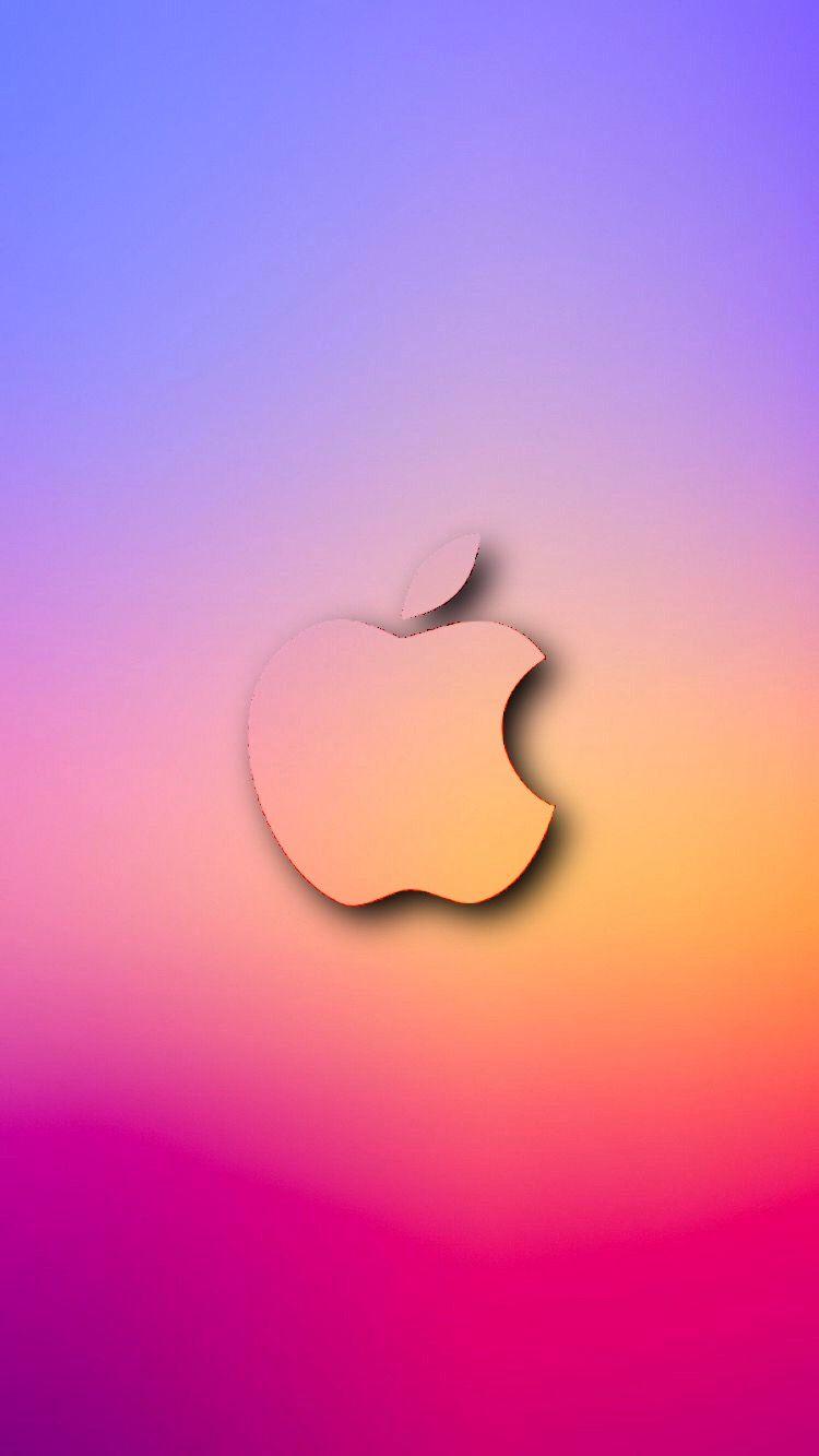 Cute Apple Logo Wallpapers - Top Free Cute Apple Logo Backgrounds ...