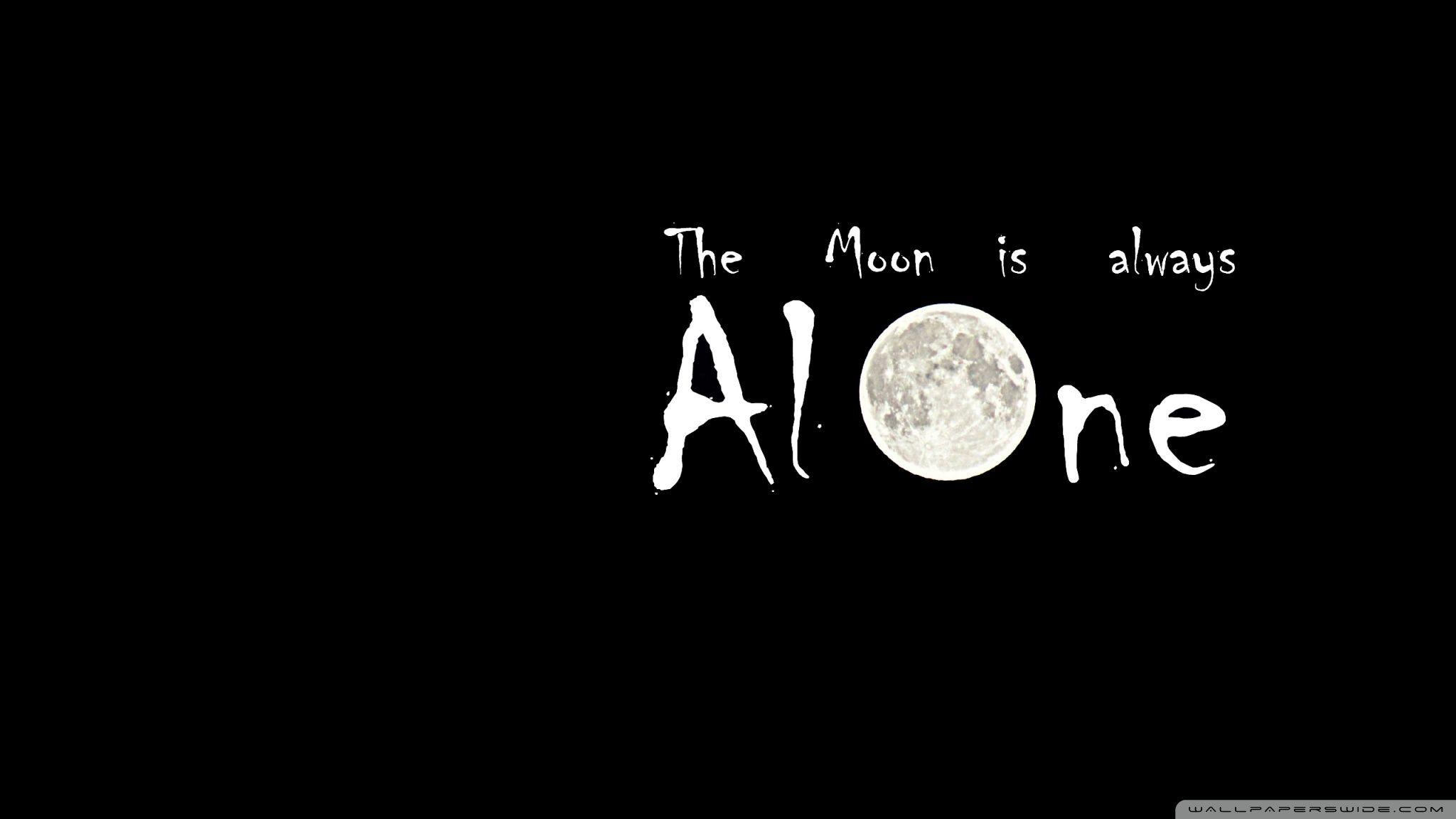 2048x1152 The Moon is Always Alone ❤ 4K HD Desktop Wallpaper for • Wide