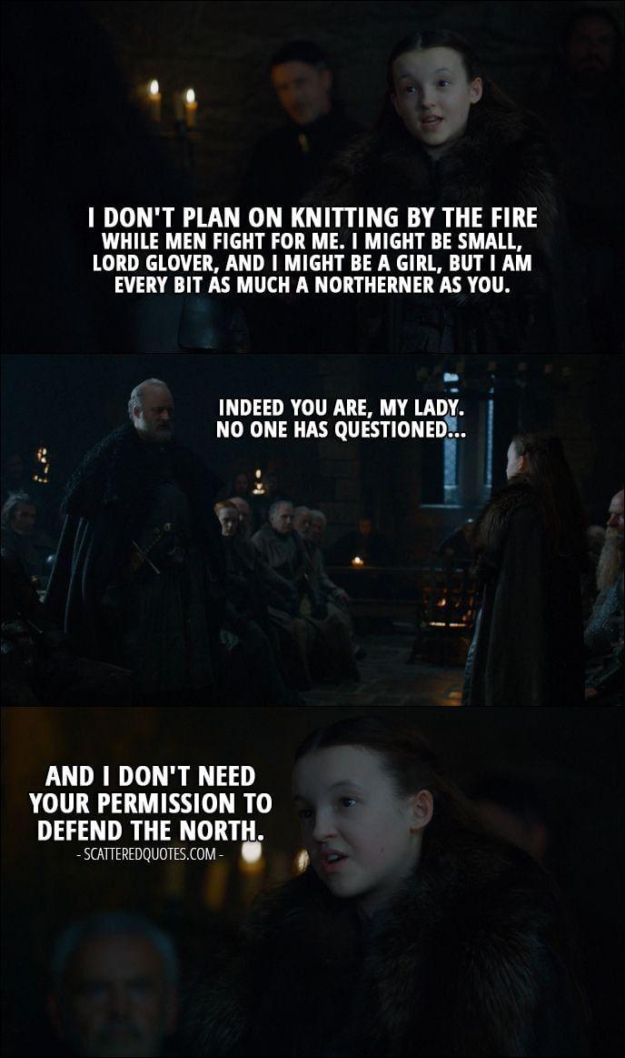 688x1163 Lyanna Mormont of House Mormont
