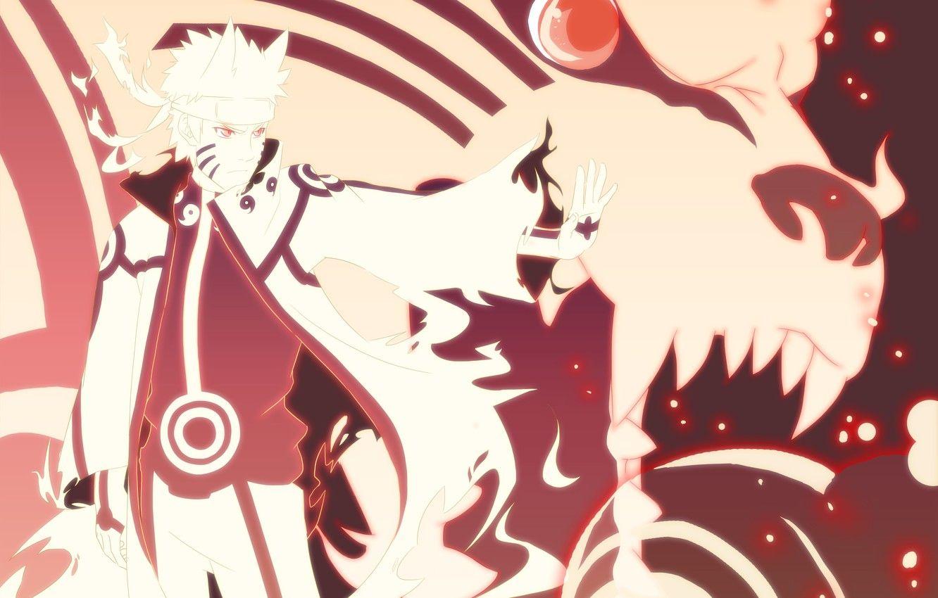 1332x850 Wallpaper naruto, anime, art, kurama, kyuubi mode, chakra image for desktop, section сэйнэн