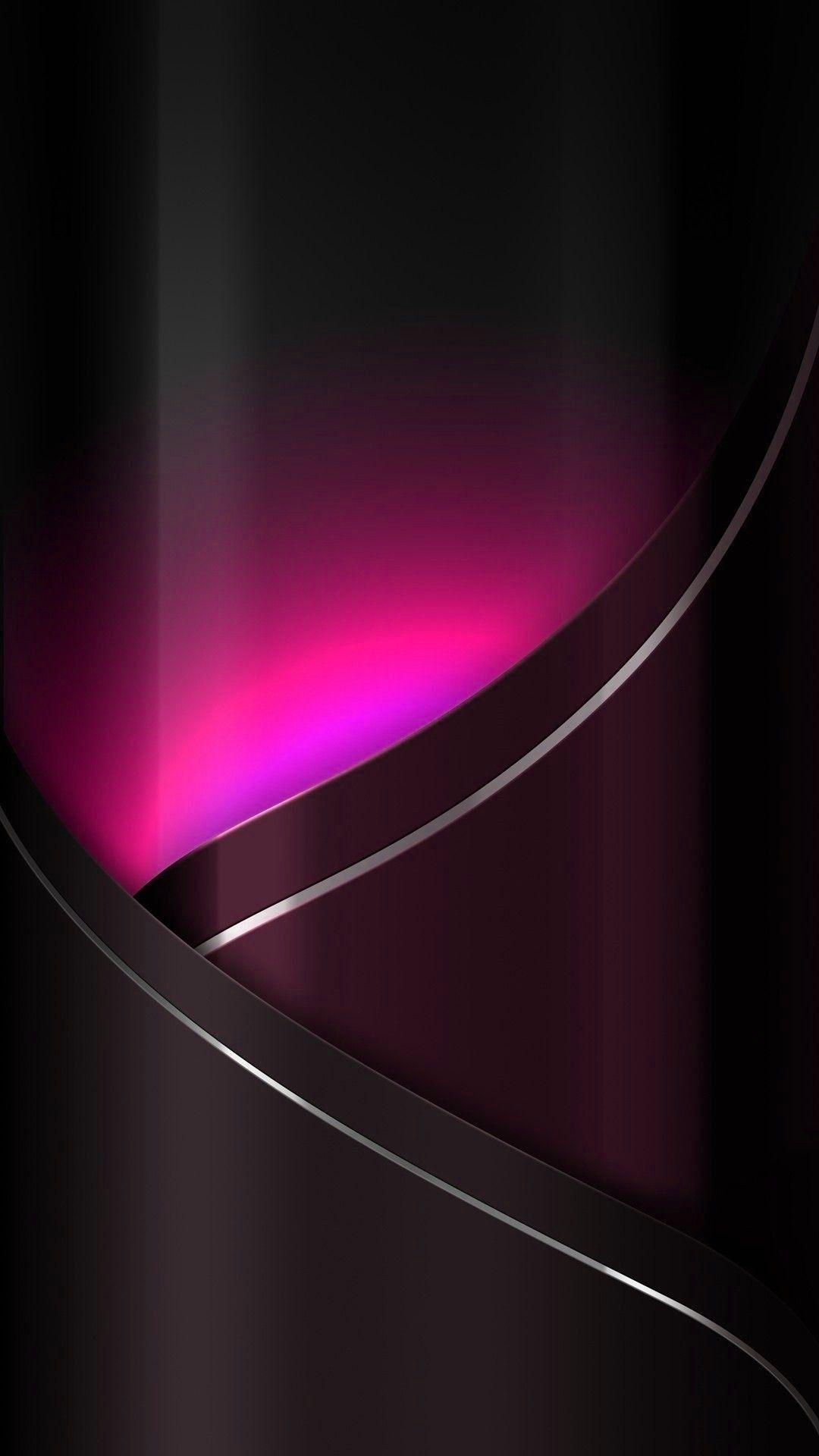 1080x1920 Black and pink. Wallpaper edge, Background phone wallpaper, Cellphone wallpaper