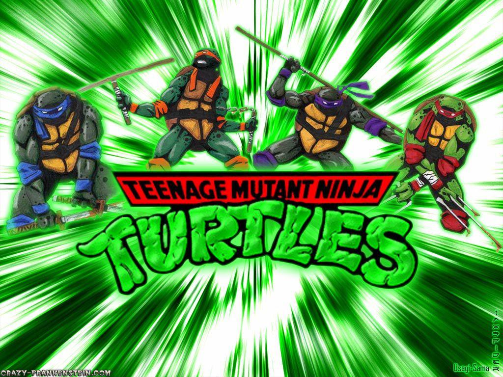 1024x768 Teenage Mutant Ninja Turtles Cartoon hình nền