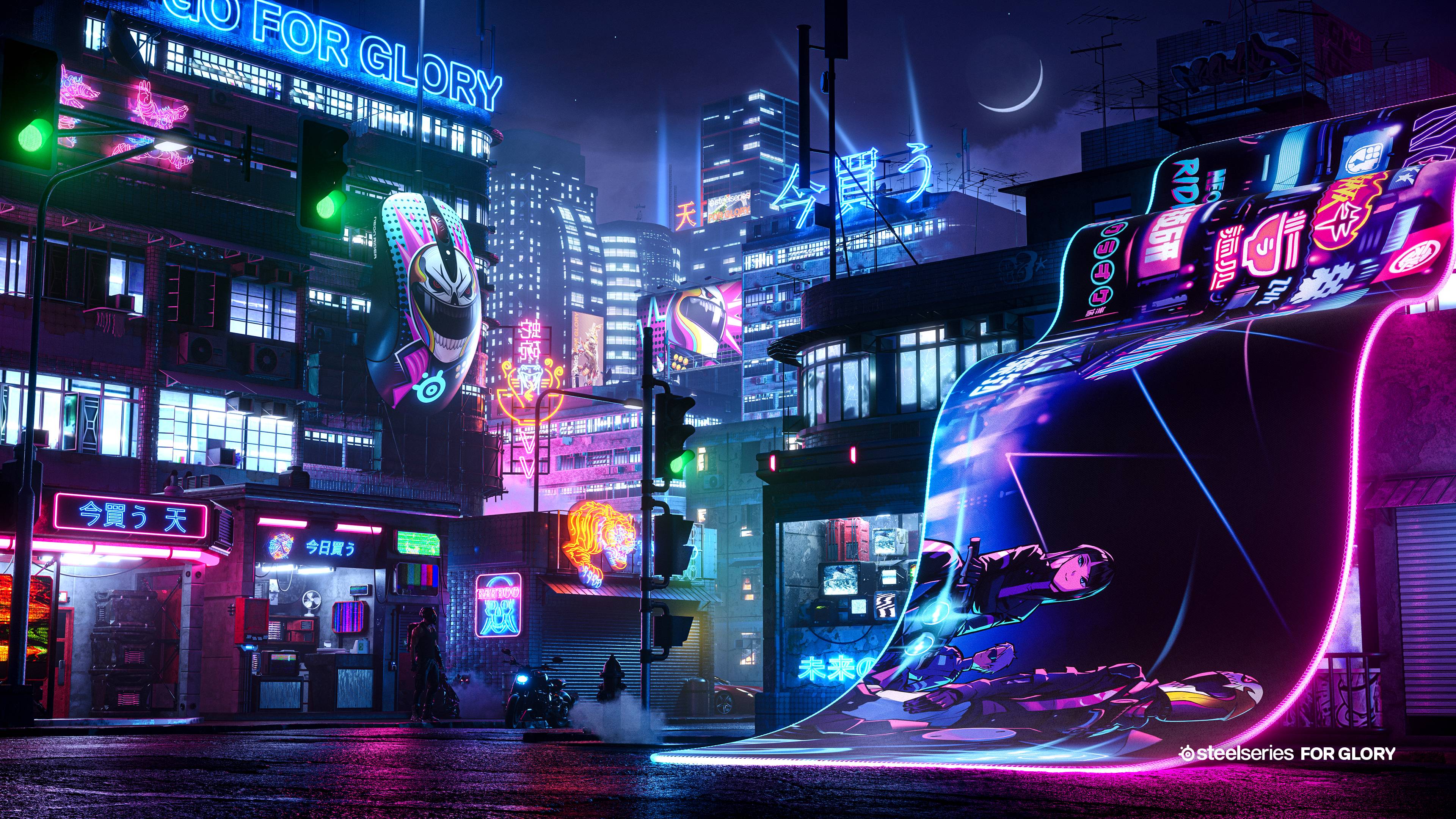 3840x2160 Official SteelSeries Wallpaper