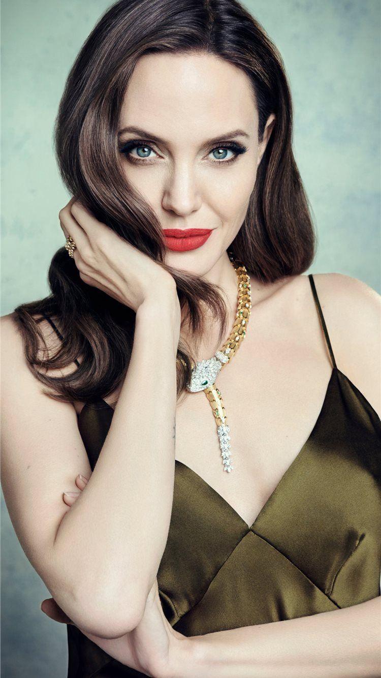 1080x1920 angelina jolie 4k 2019 new iPhone 8 Wallpaper Free Download