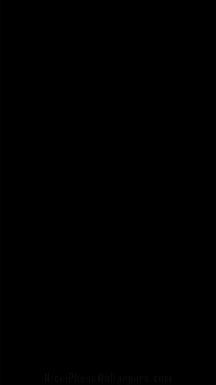 750x1334 Black iPhone Wallpaper
