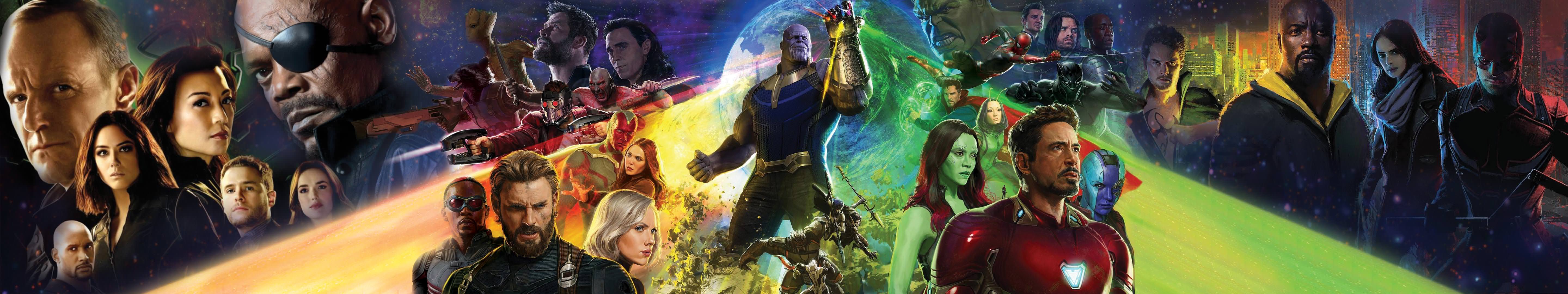 5760x1080 Avengers Infinity War Wallpaper