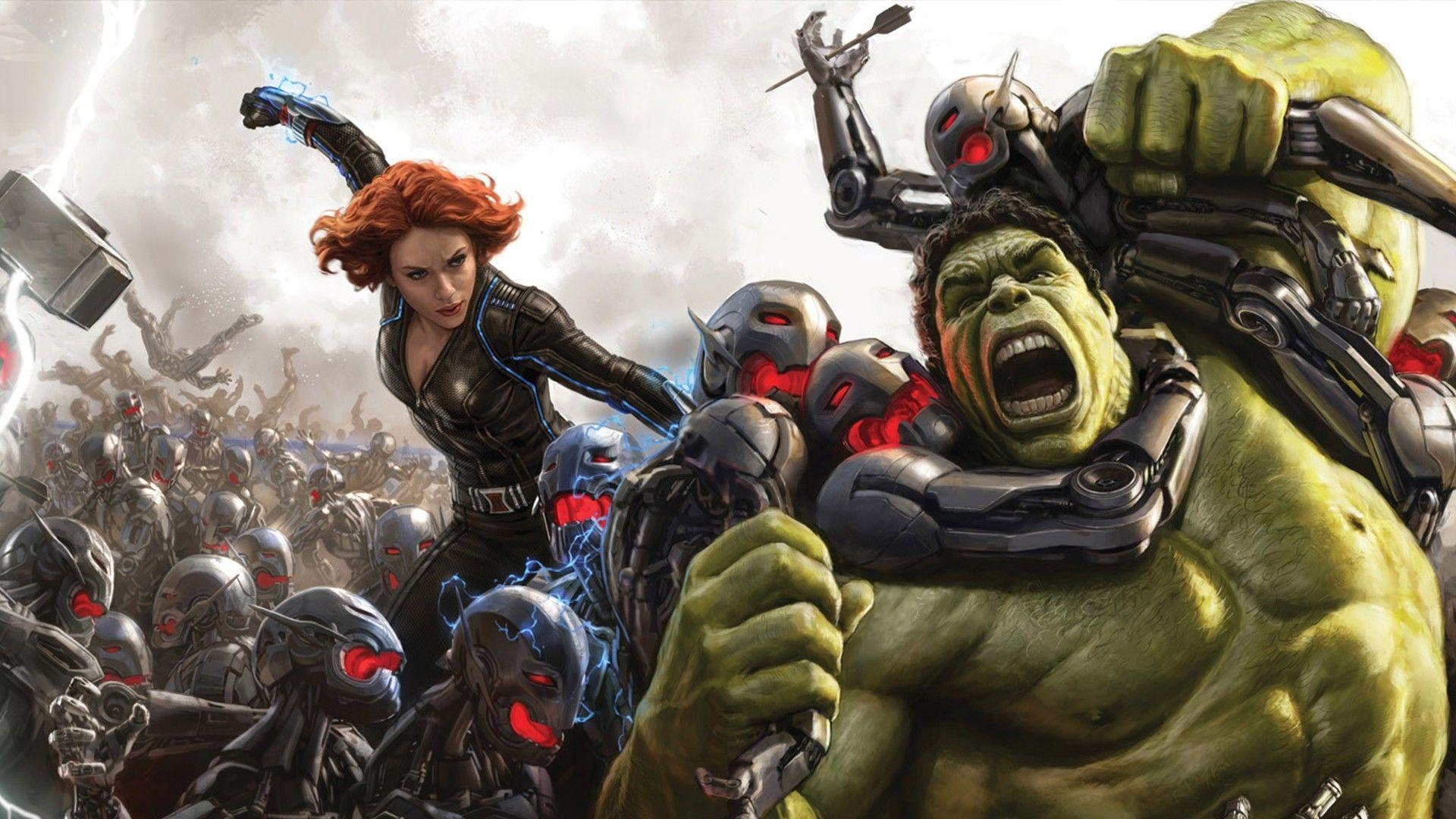 1920x1080 women scarlett johansson black widow hulk redhead the avengers