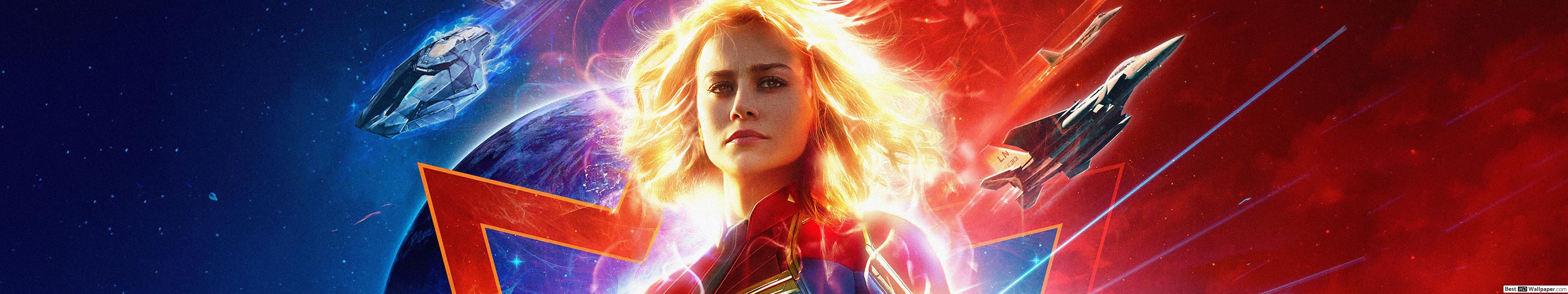 5760x1080 Captain Marvel HD Wallpaper