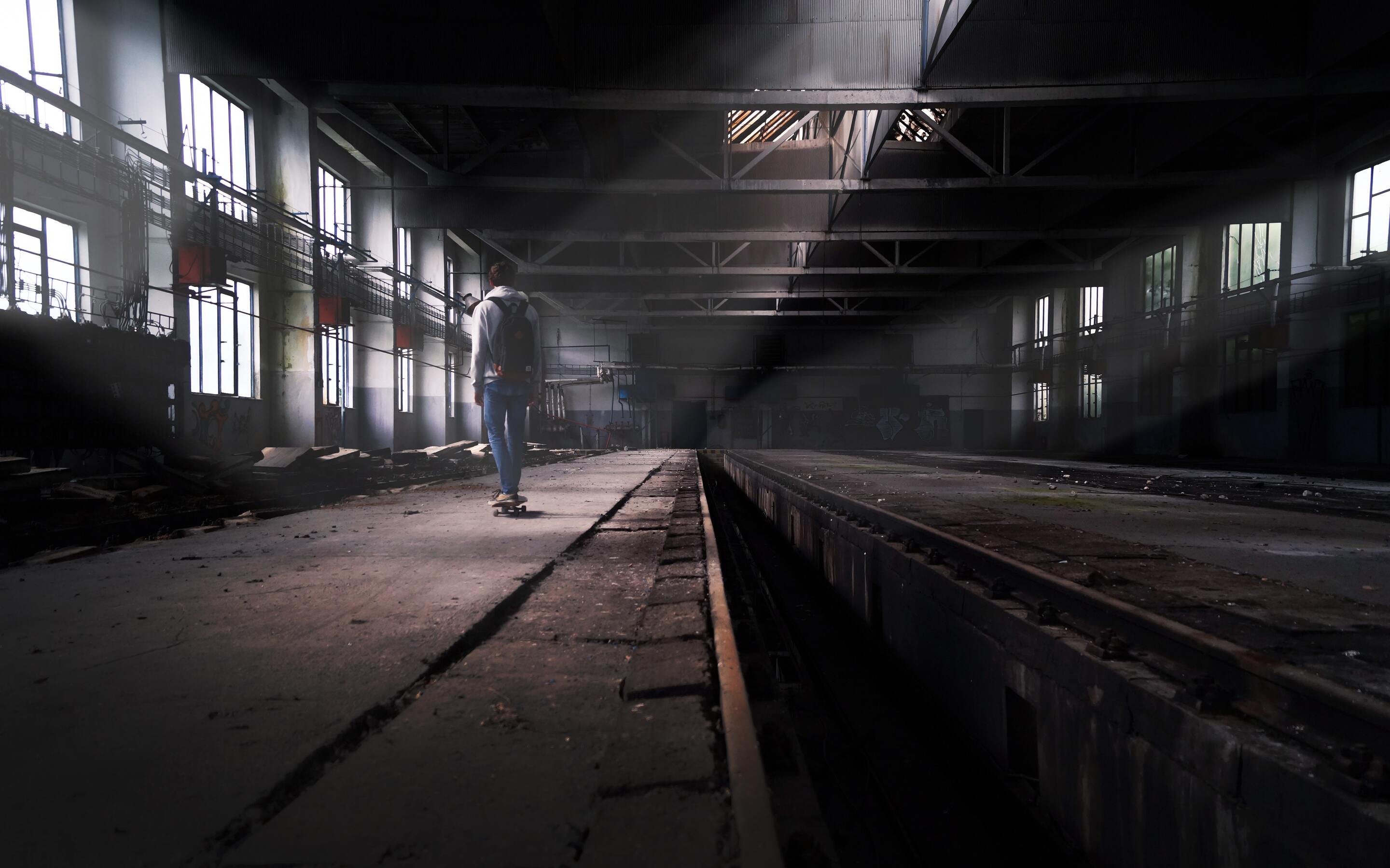 2880x1800 Abandoned Skater Boy Macbook Pro Retina HD 4k Wallpaper, Image, Background, Photo and Picture