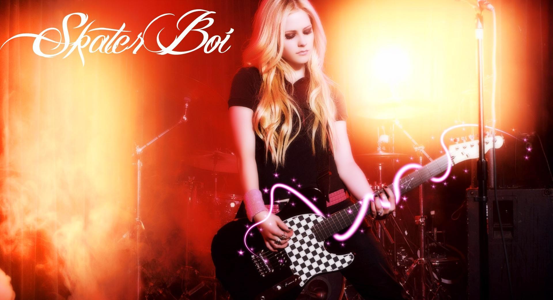 1920x1040 Avril Lavigne Skater Boy Wallpaper HD Download