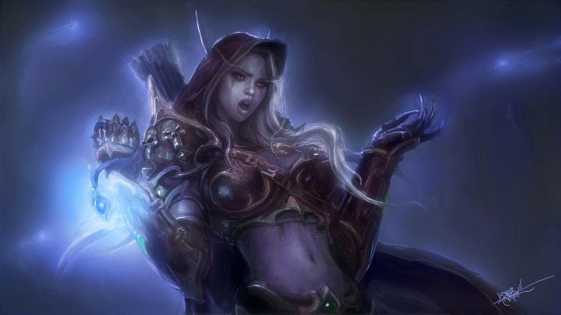 1920x1080 Dark Elf Wallpaper