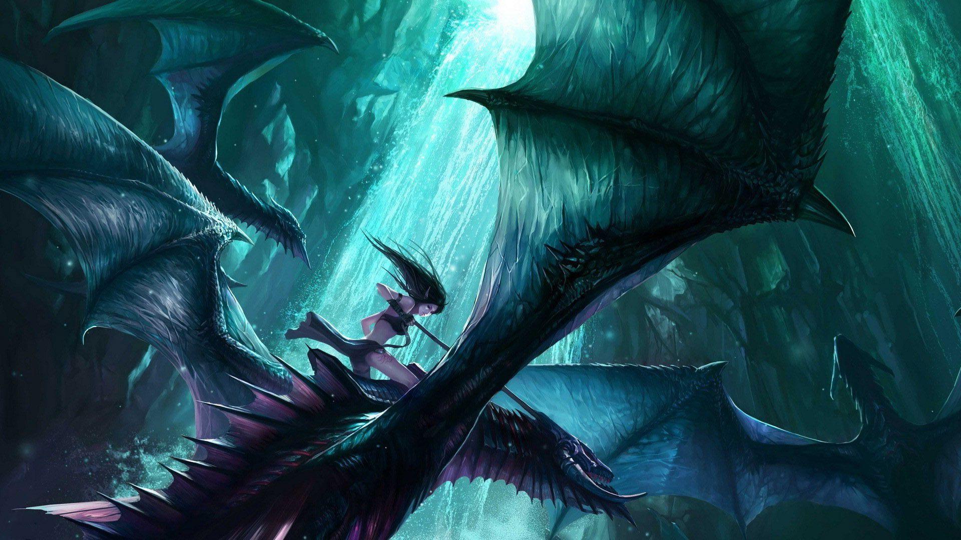 Elf And Dragon Wallpapers - Top Free Elf And Dragon Backgrounds 