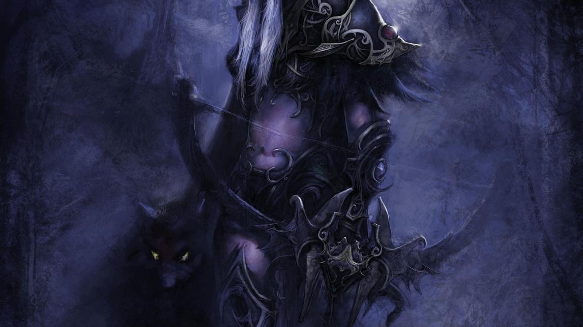 1920x1080 Night Elf Wallpaper HD. Elf Movie Wallpaper, Self Respect Wallpaper and Bookshelf Wallpaper