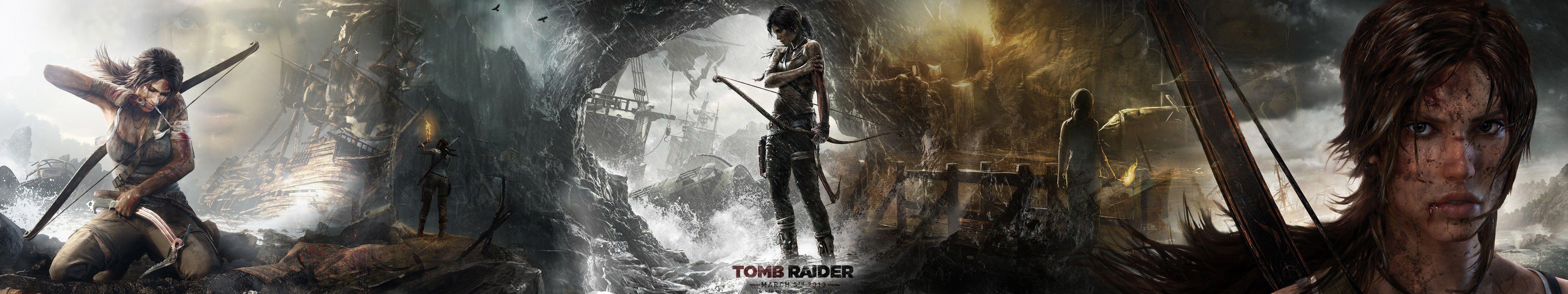 5760x1080 Tomb Wallpaper. Tomb Raider iPhone Background, Tomb Raider Wallpaper and Empty Tomb Wallpaper