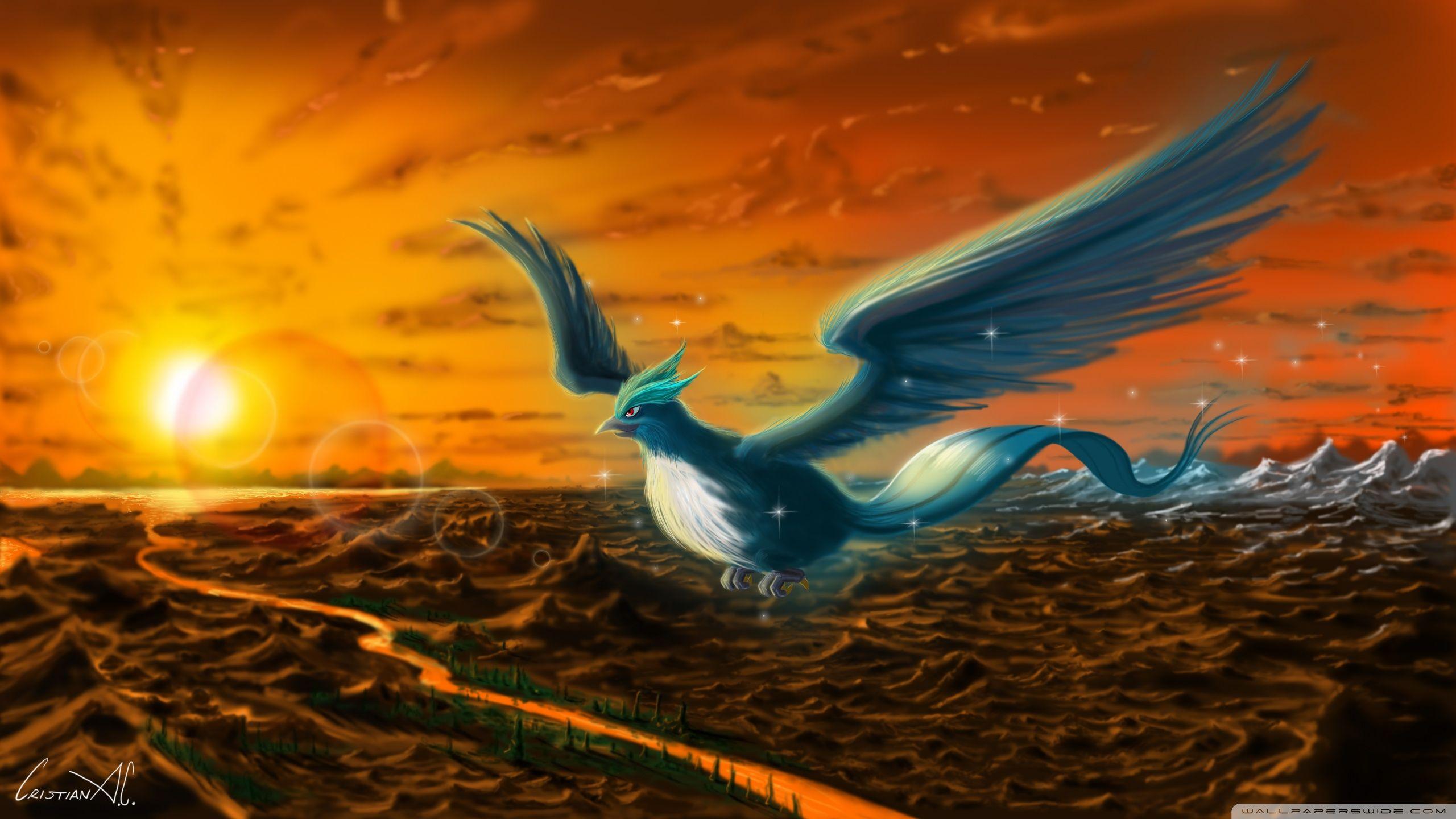 2560x1440 Articuno (Pokemon) Ultra HD Desktop Background Wallpaper for 4K UHD TV : Widescreen & UltraWide Desktop & Laptop : Tablet