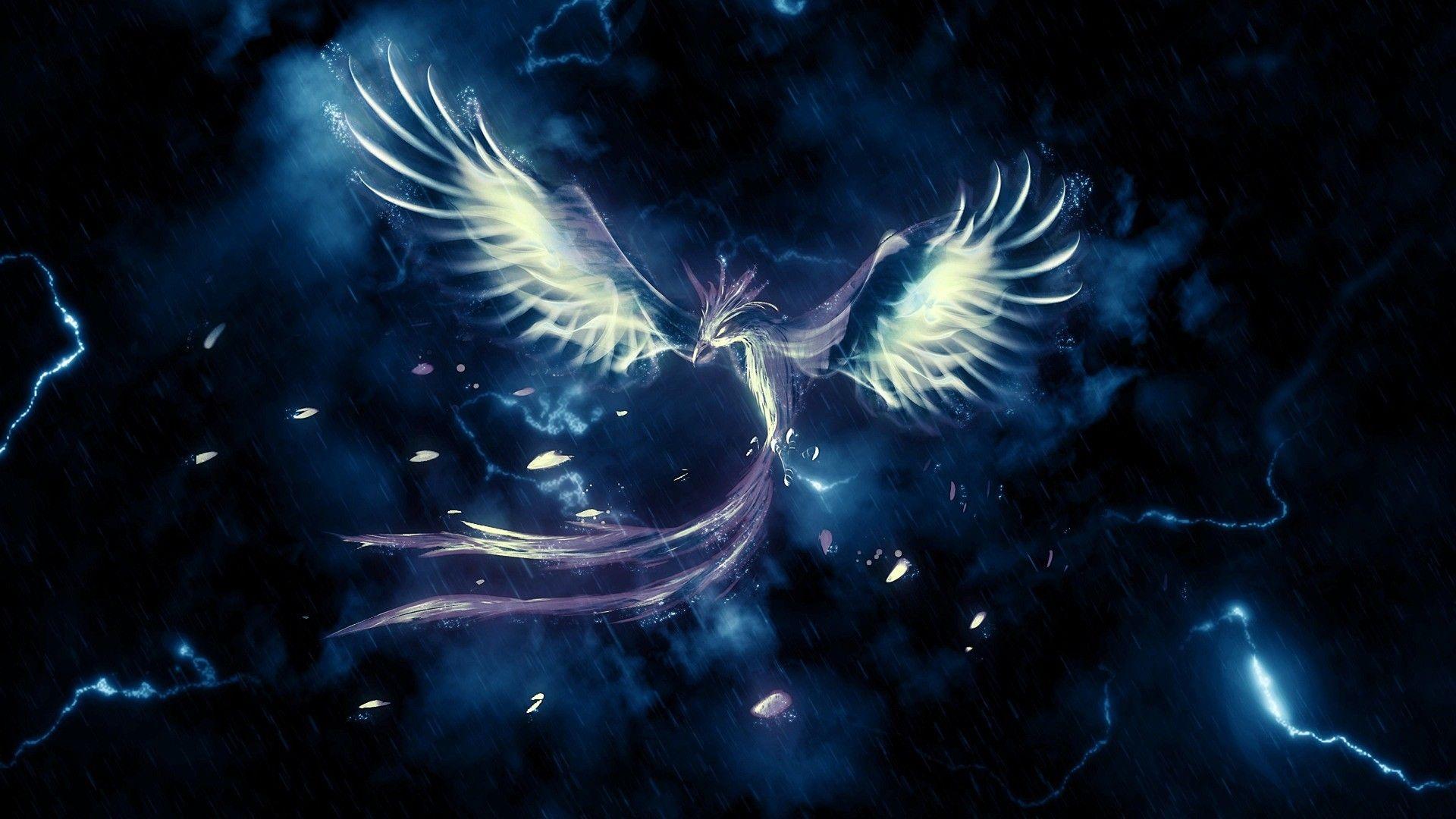 1920x1080 Moltres Wallpaper