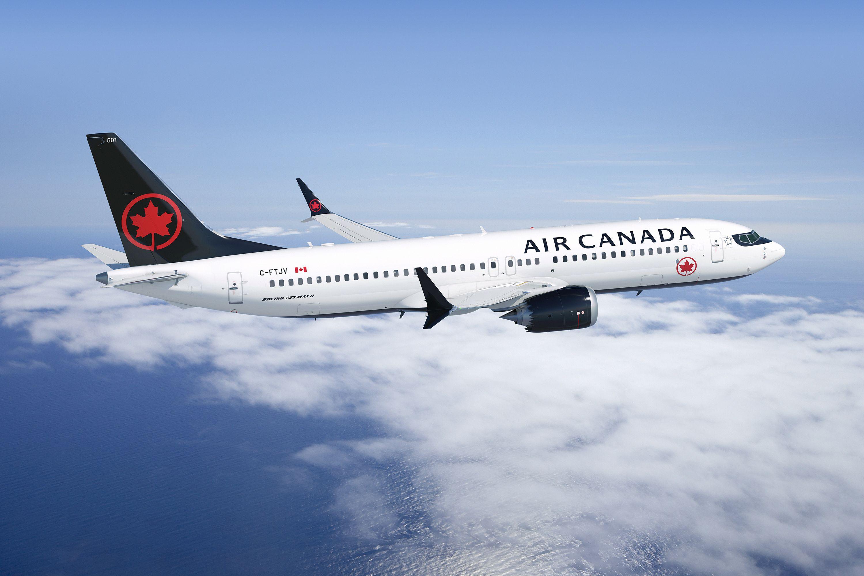 3000x2000 Air Canada's new Boeing 737 MAX enters regular service