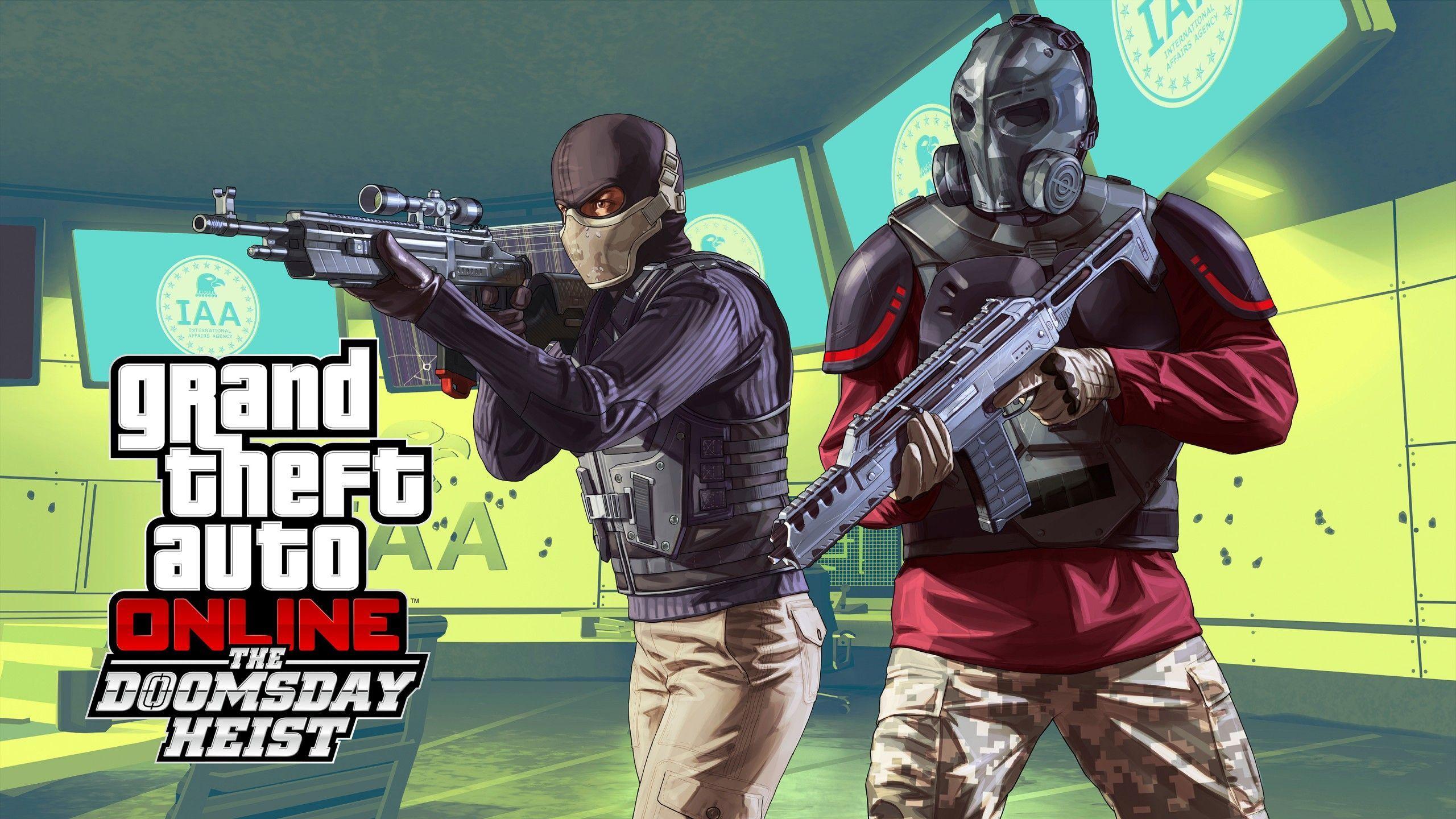 2560x1440 GTA 5 Online Wallpaper