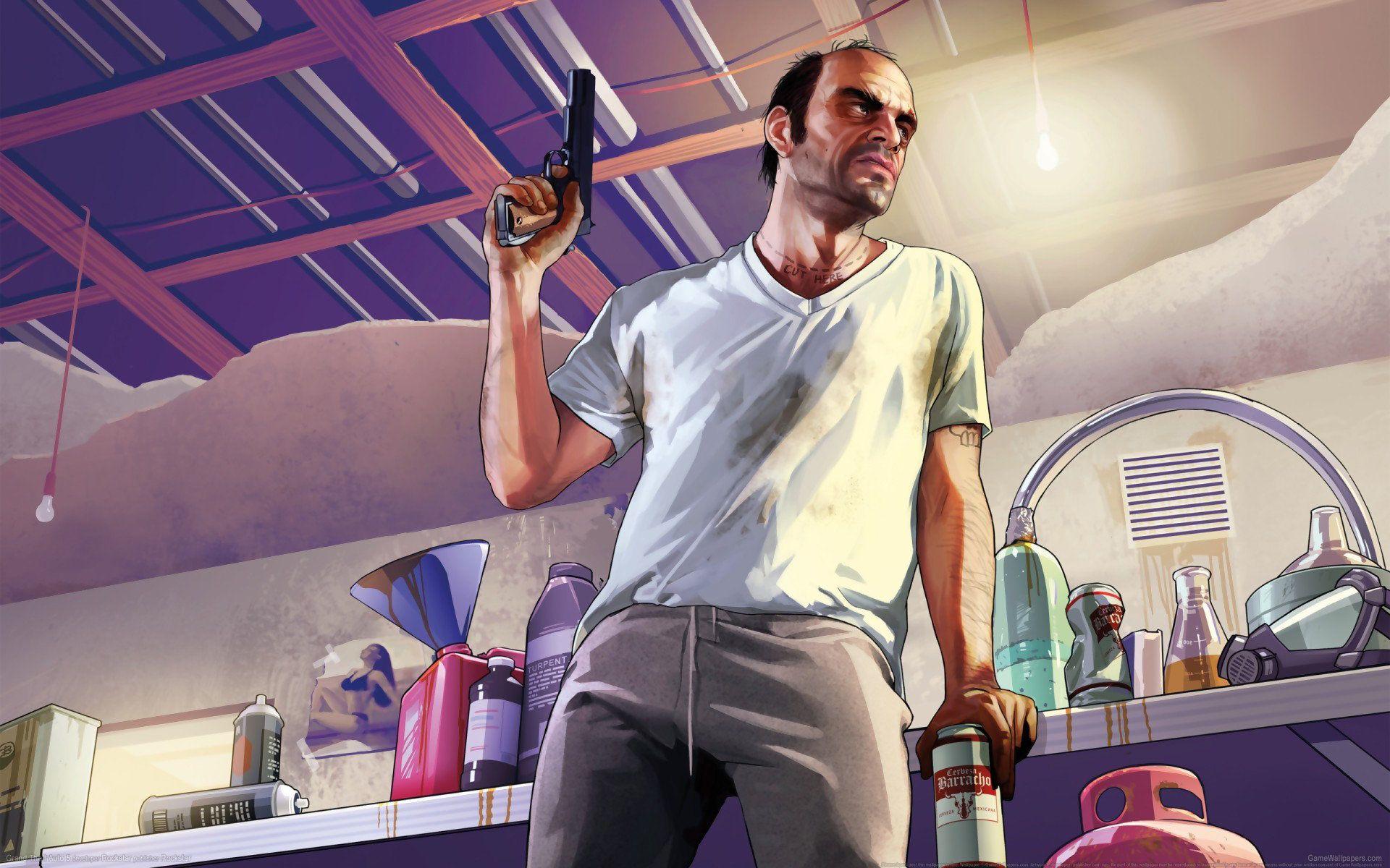1920x1200 Gta 5 Wallpaper HD Theft Auto V Artwork Wallpaper & Background Download