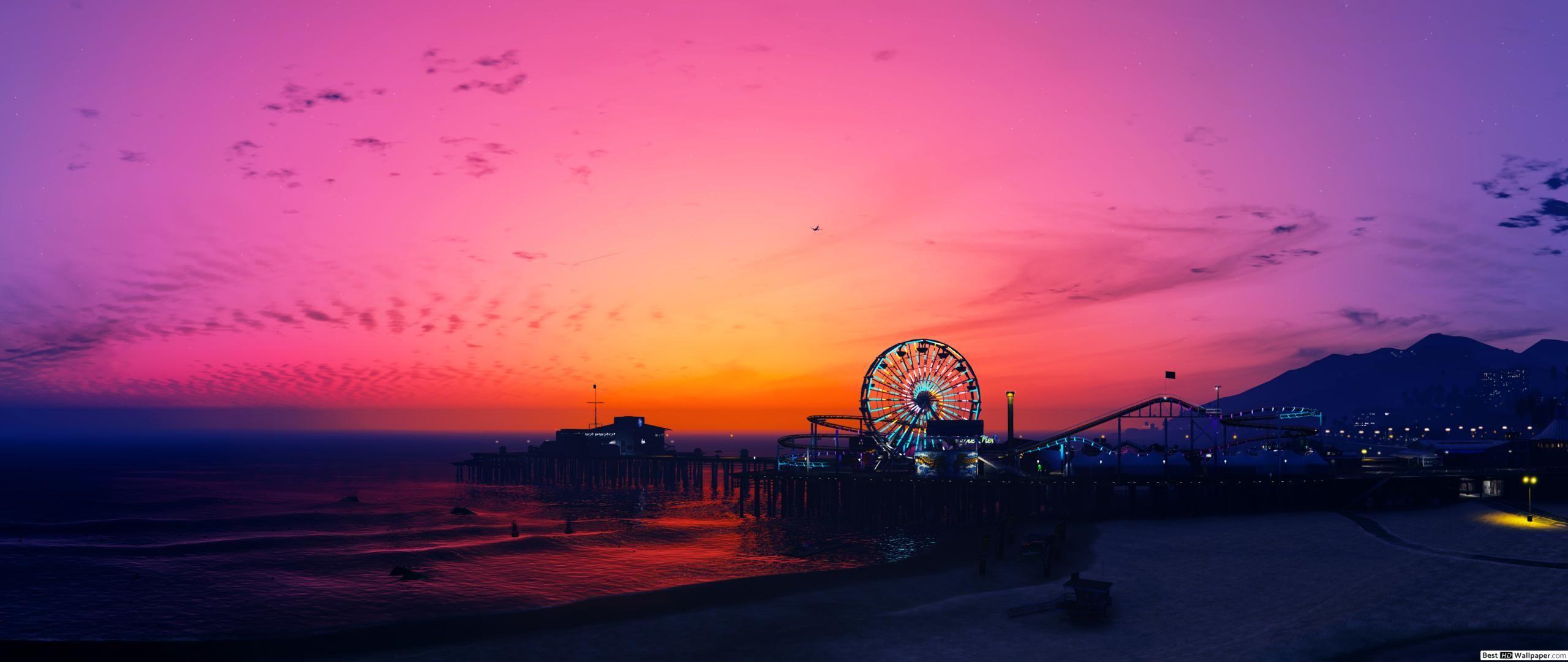 2560x1080 Grand Theft Auto V Online Panorama HD wallpaper download