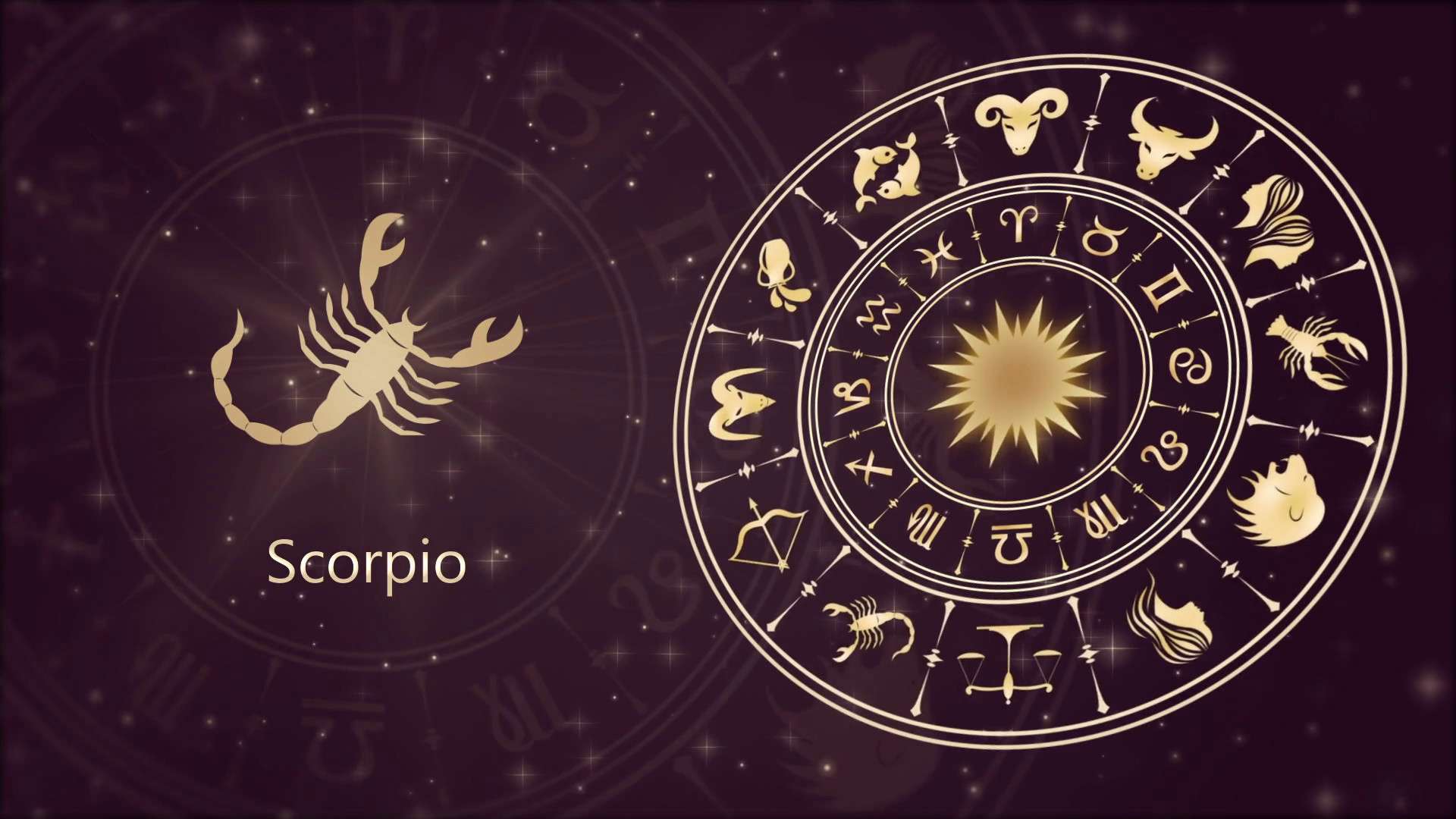 1920x1080 Aesthetic Zodiac Desktop Wallpaper