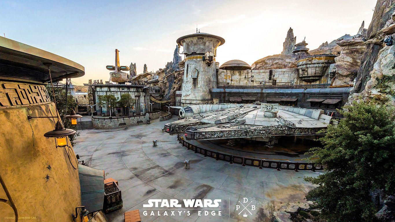 1366x768 Star Wars: Galaxy's Edge At Disneyland Resort Wallpaper: Desktop IPad. Disney Parks Blog