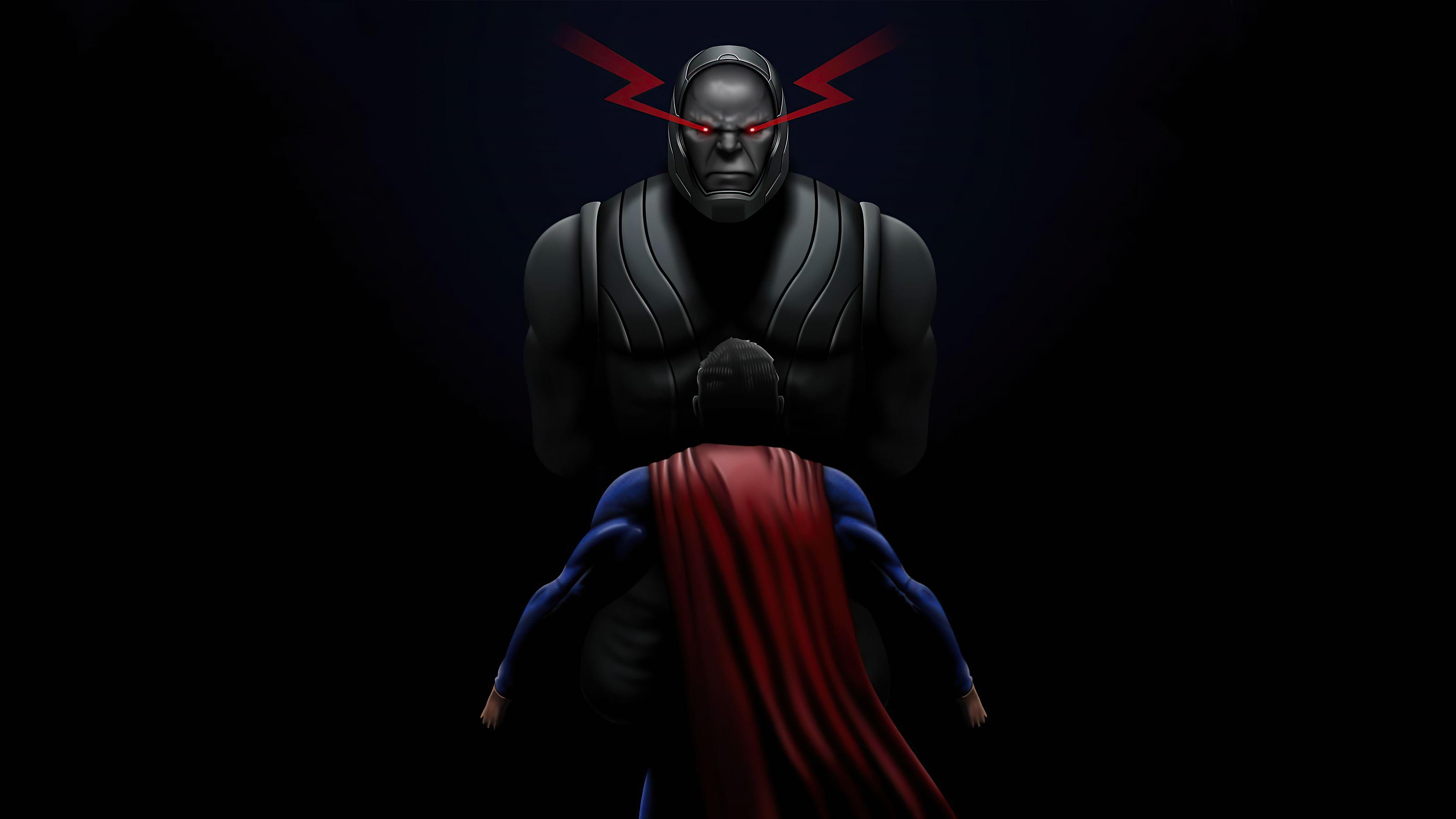 3840x2160 Superman Vs Darkseid 4k HD Superheroes, 4k Wallpaper, Image, Background, Photo and Picture