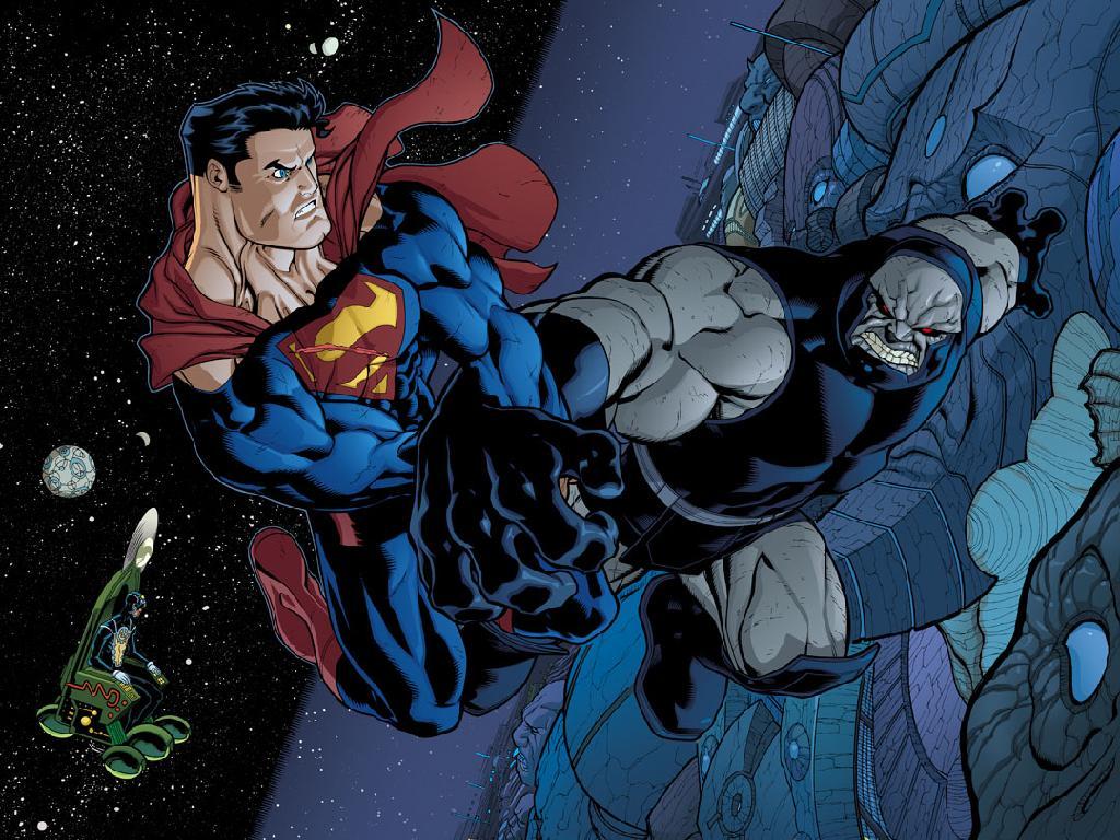 1024x768 Superman vs. Darkseid wallpaper Art Community GALLERY OF COMIC ART