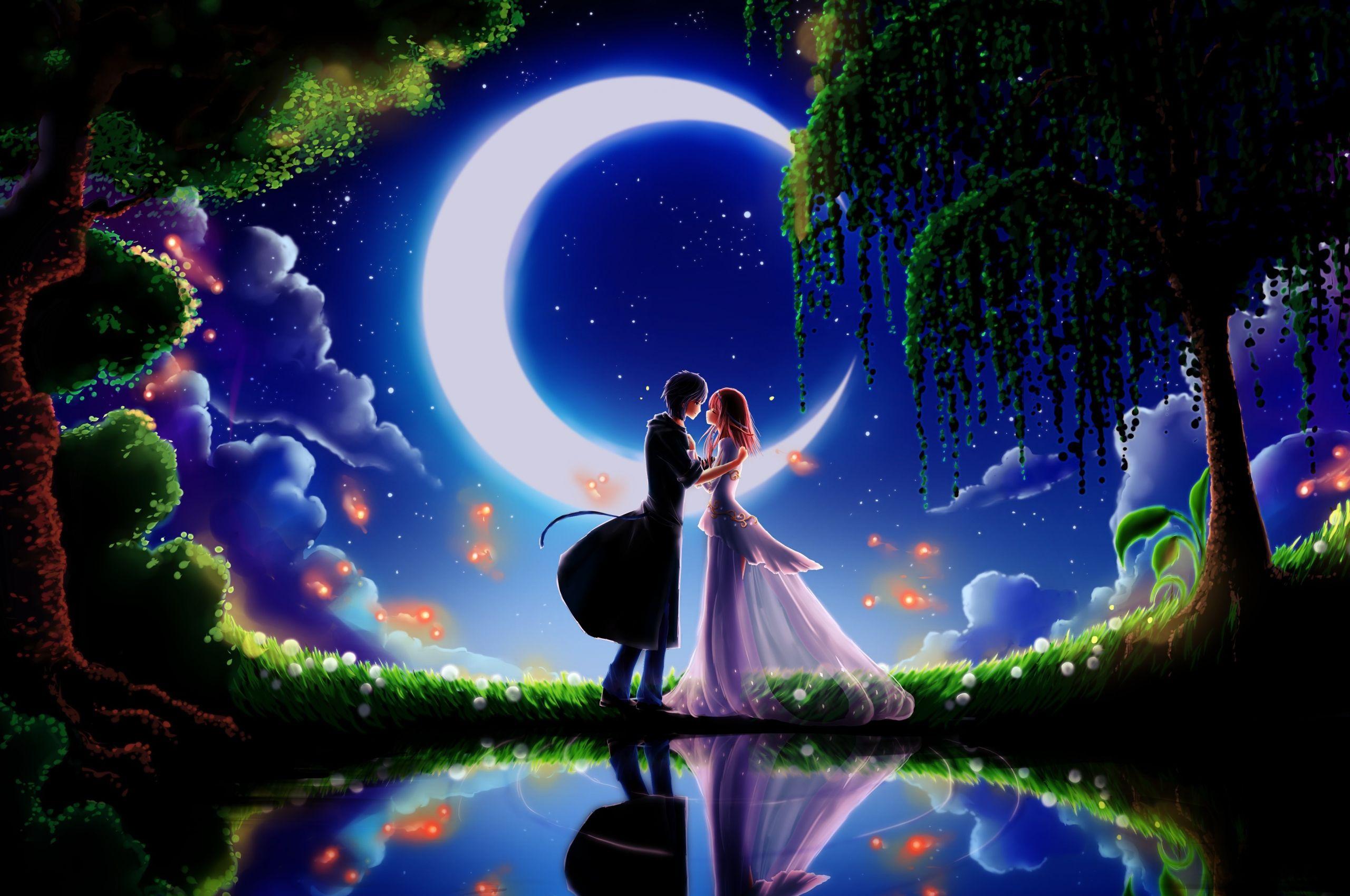 2560x1700 Free download cute anime couple wallpaper for desktop memestrendingspace [4000x2340] for your Desktop, Mobile & Tablet. Explore Cute Anime Couple Wallpaper. Romantic Anime Wallpaper, Love Couples Wallpaper, Cute Romantic Wallpaper