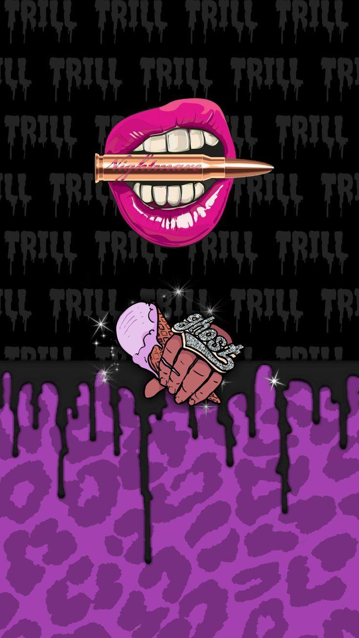 736x1308 Dope Purple Wallpaper