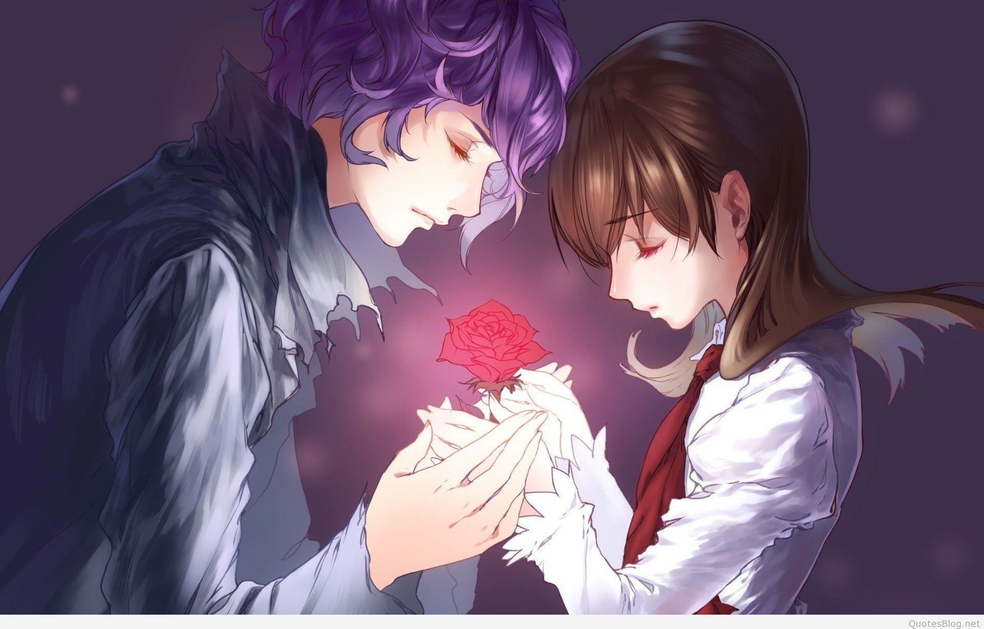 1920x1228 Animated Love Couple Wallpaper HD