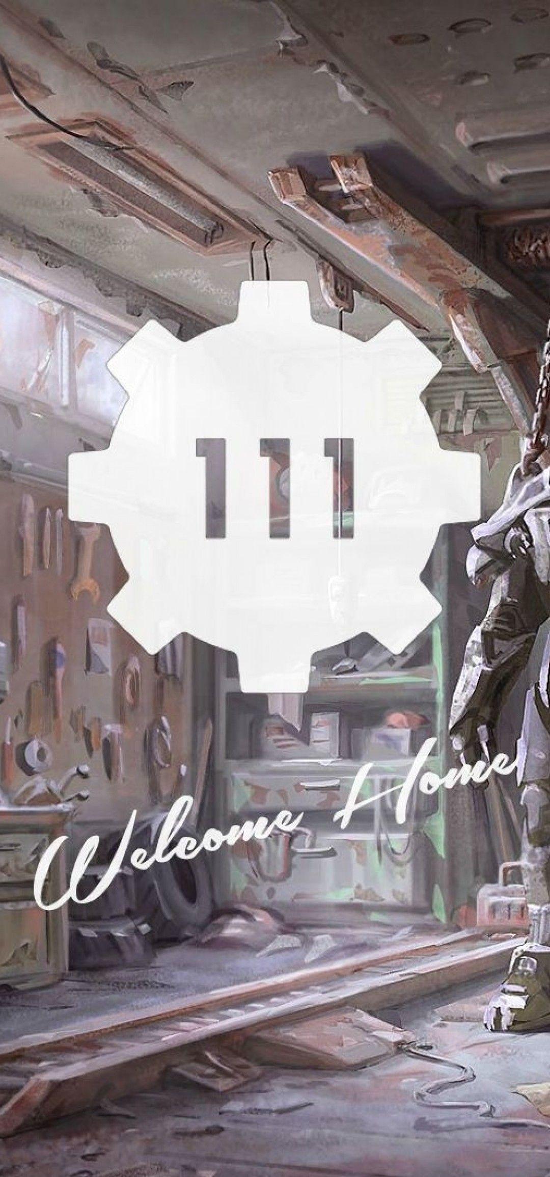 1080x2310 Download 1080x2310 Fallout Power Armor, Vault 111 Wallpaper for Honor View 20