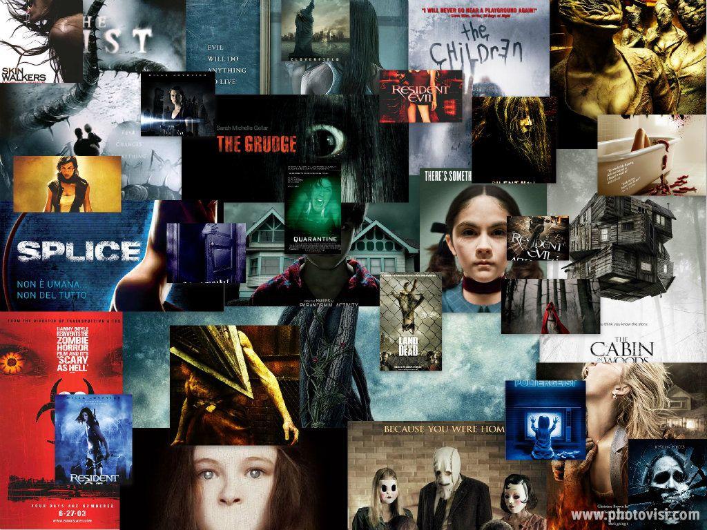 Horror Movie Collage Wallpapers - Top Free Horror Movie Collage