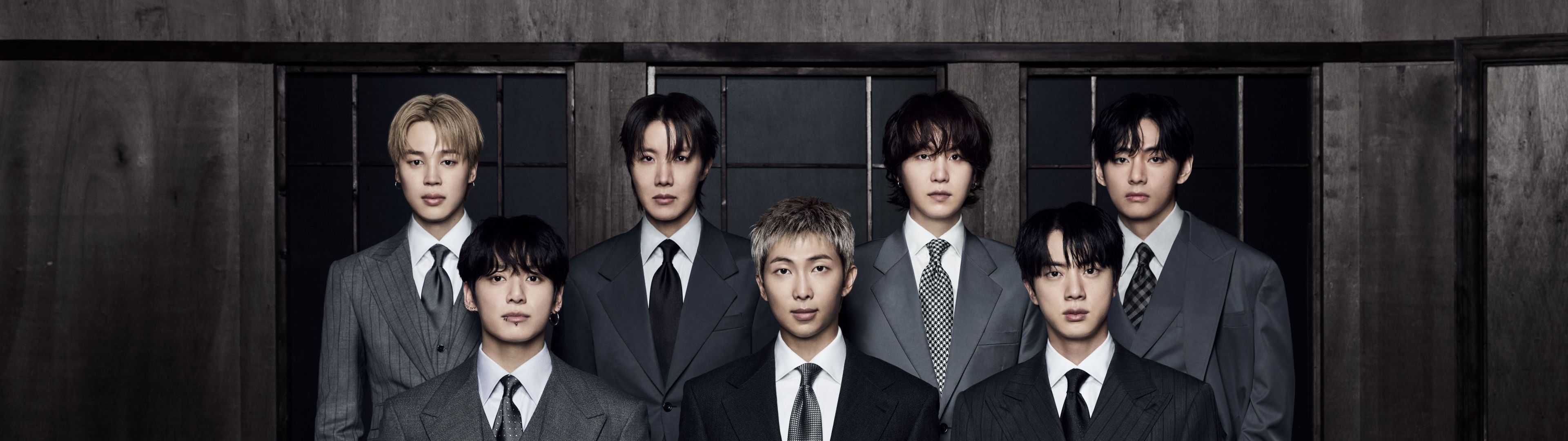 3840x1080 BTS Wallpaper 4K, Arirang, 5K, K Pop Singers