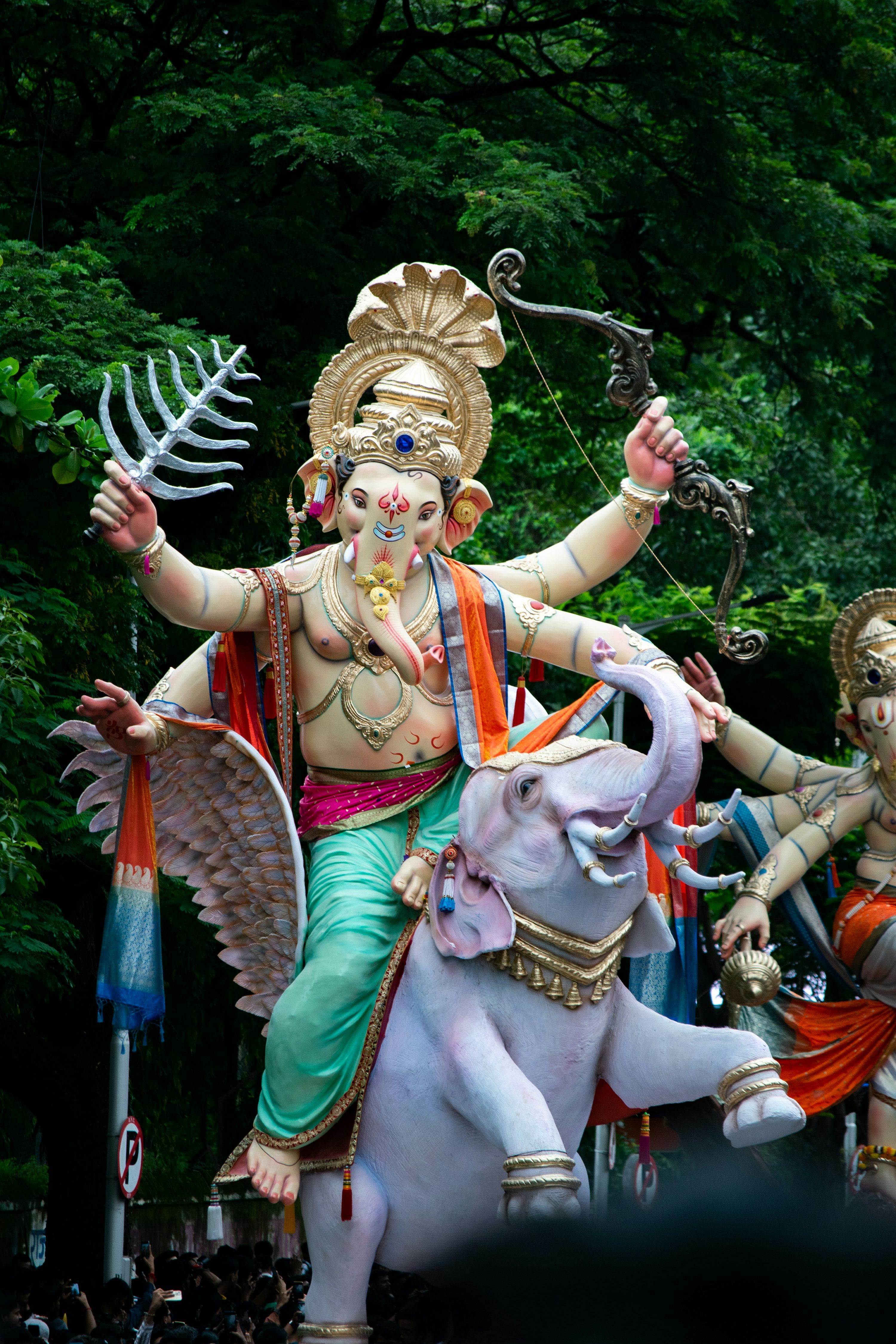 3000x4500 Mumbai Cha Raja Picture. Download Free Image