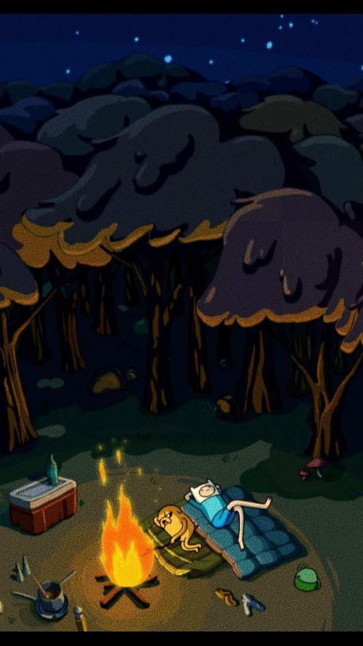 736x1309 Adventure time fall wallpaper. Adventure time aesthetic background, Adventure time lofi wallpaper, Cool wallpaper cartoon