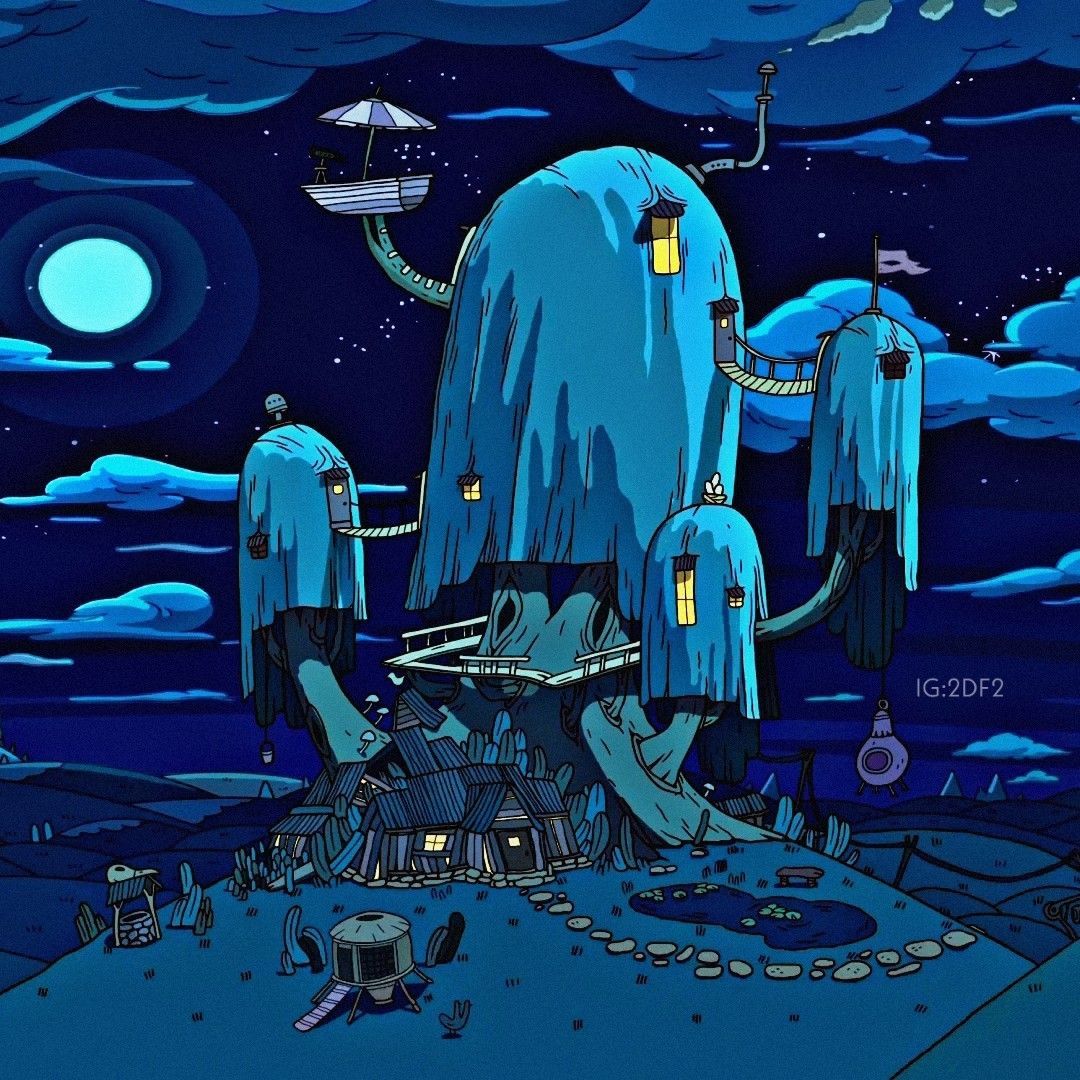 1080x1080 Aesthetic Adventure Time