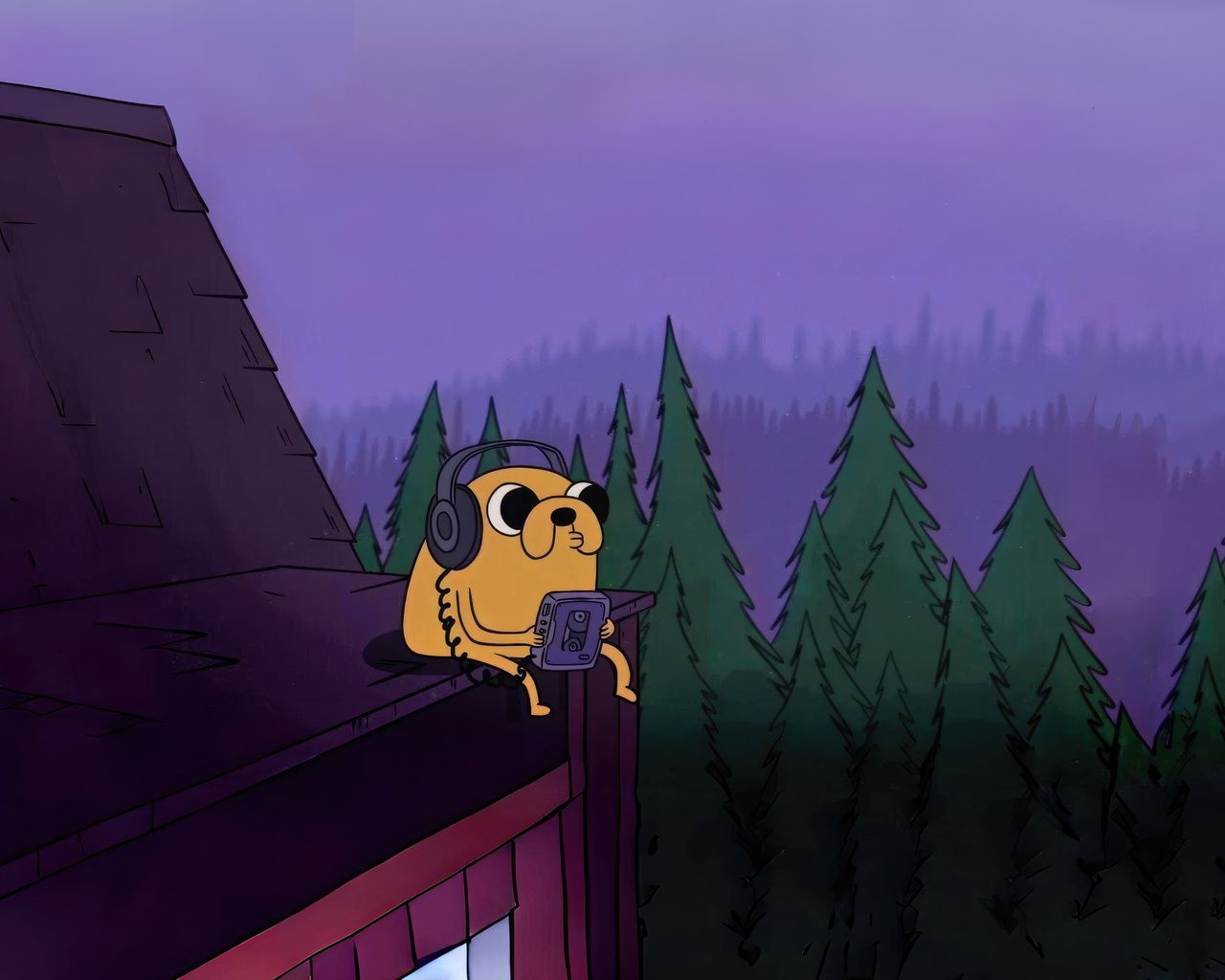1280x1024 Jake Chills Adventure Time Wallpaper, 1280x1024 Resolution HD 4k Wallpaper, Image, Background, Photos and Picture
