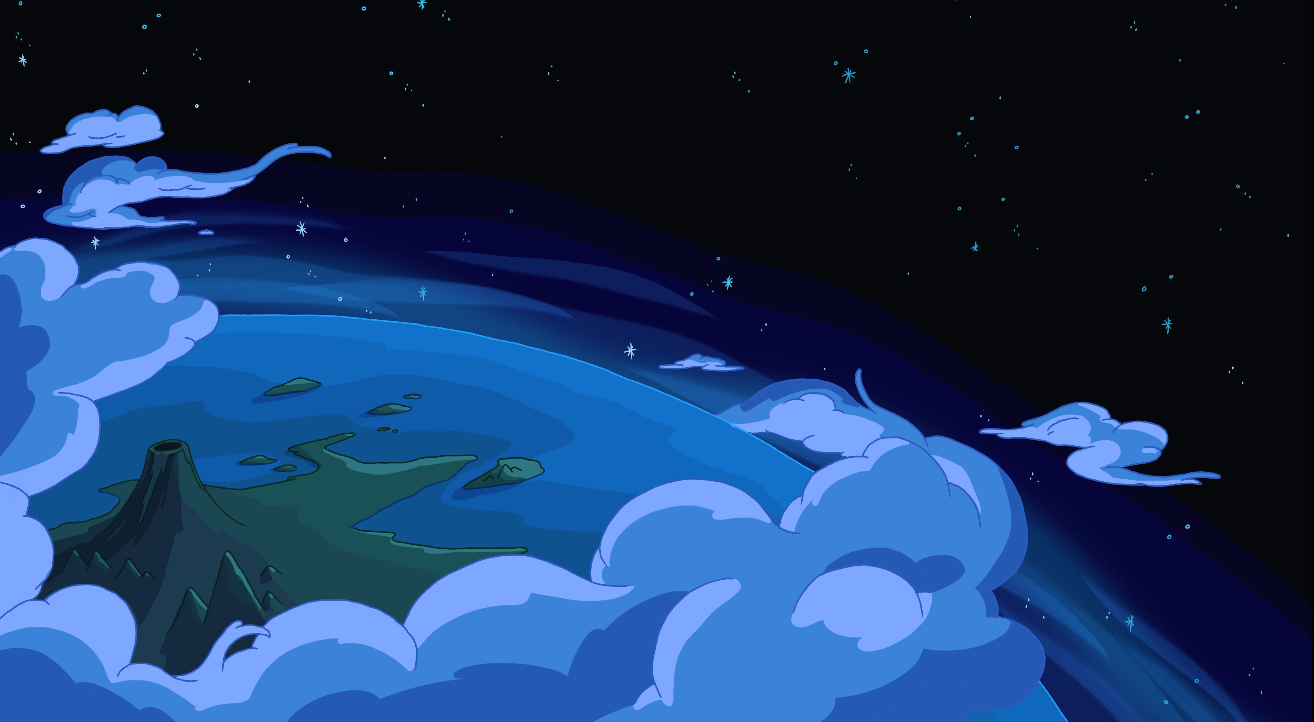 4348x2388 Adventure Time Cosmic Voyage Ultra HD Wallpaperx2388