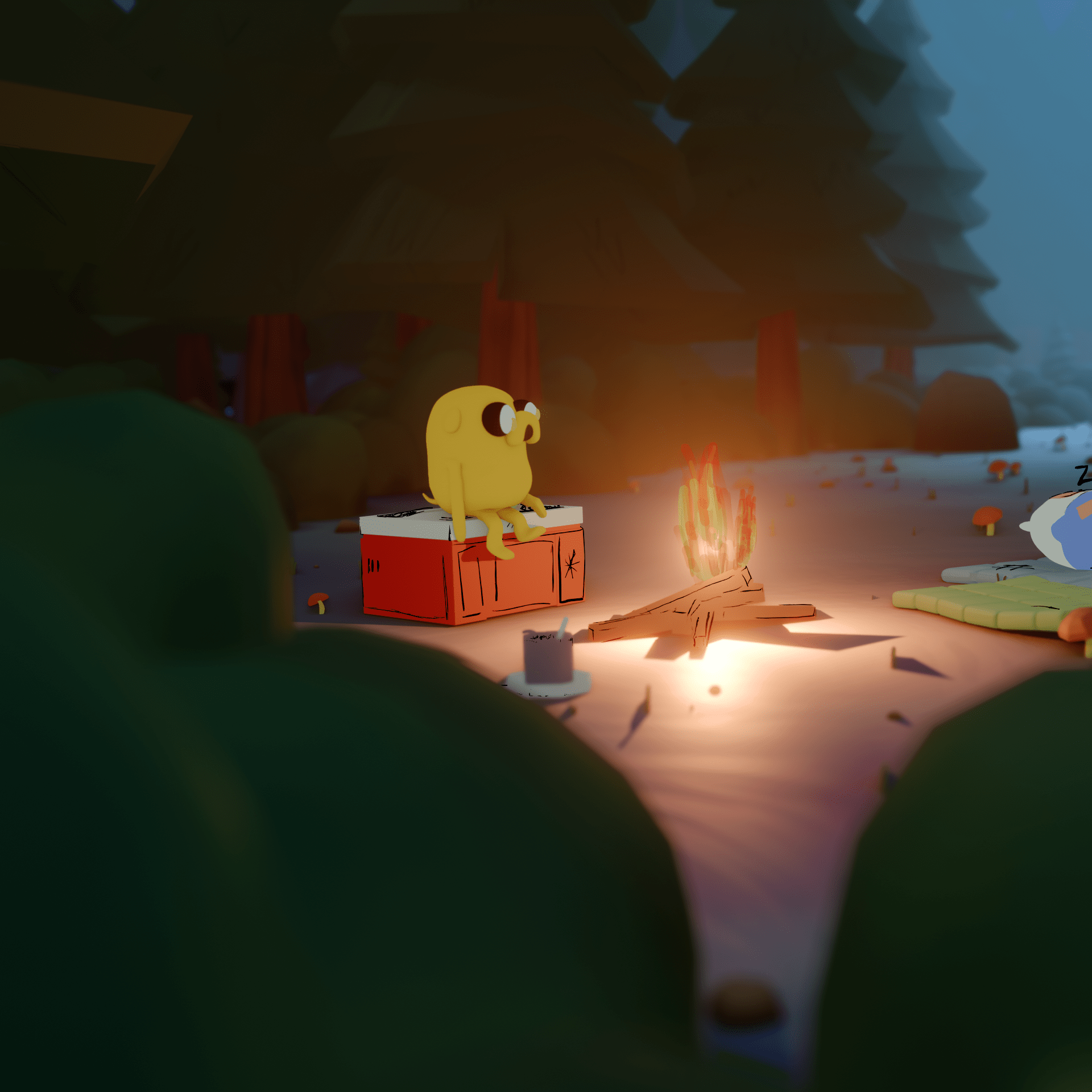 1920x1920 Adventure in forest Projects Artists Community