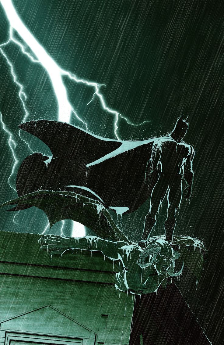 736x1131 Batman in the rain, maxx b