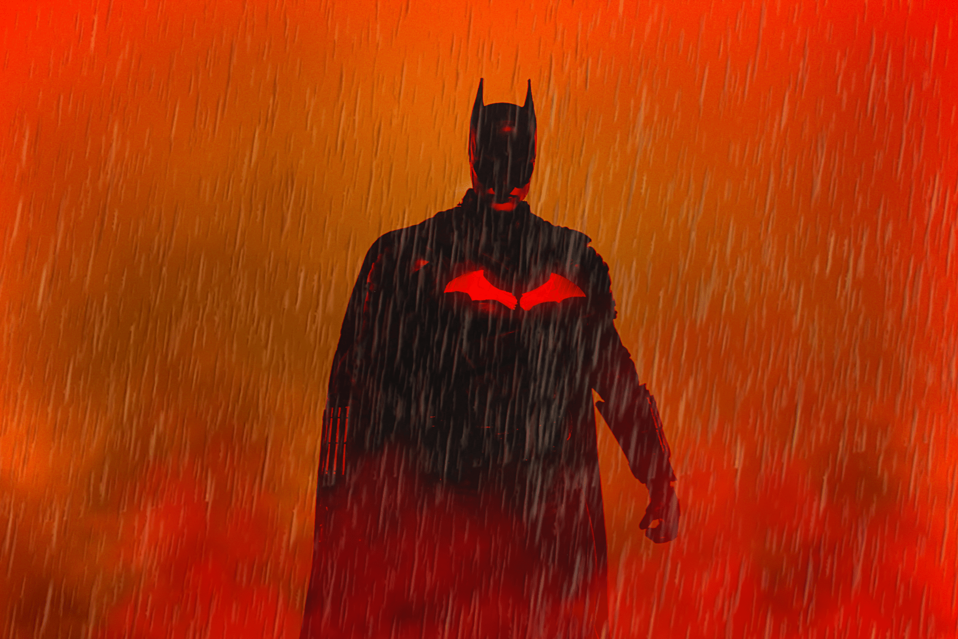 1943x1295 The Batman (Toy Pic Recreation Of The Red Rain Poster Pic By Me) : R DC_Cinematic