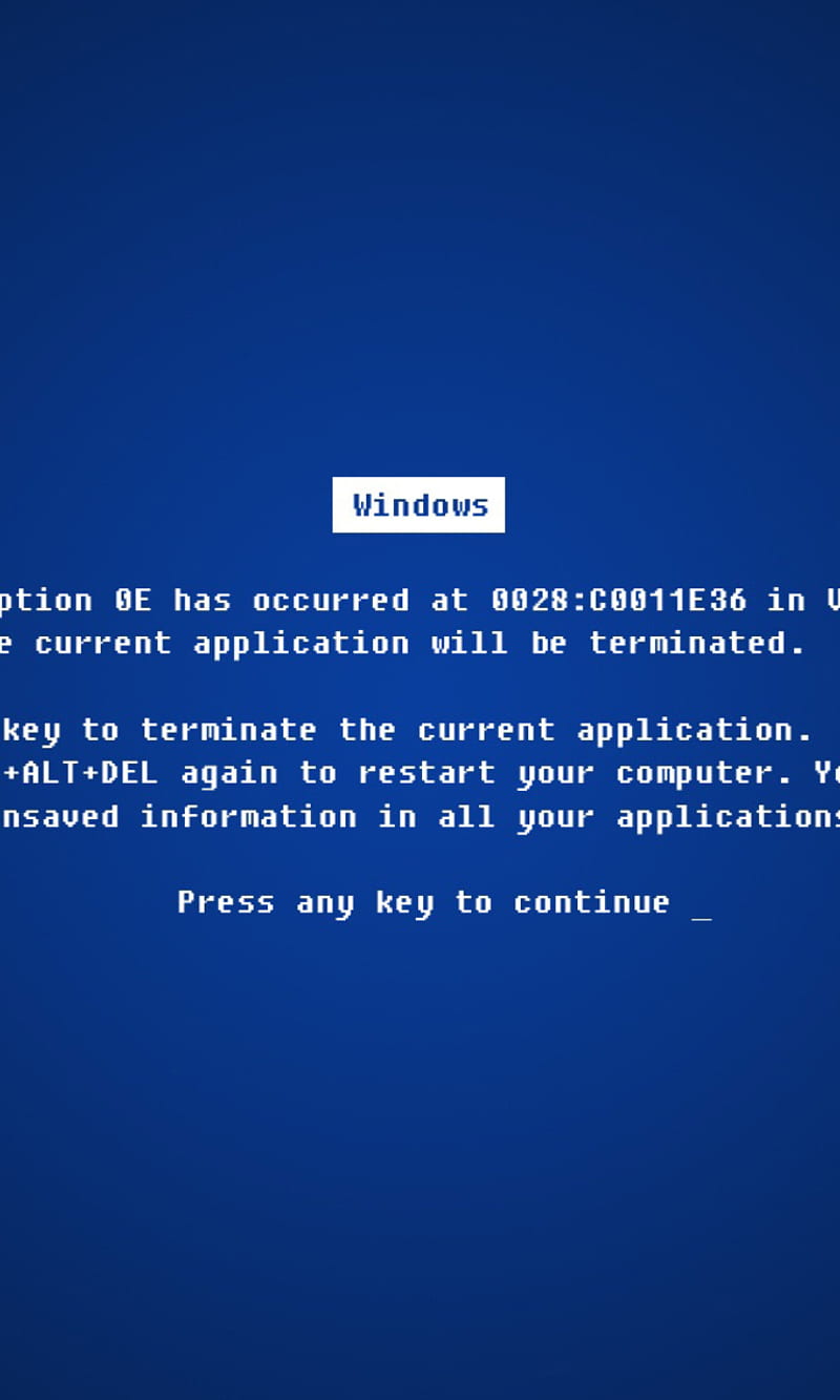800x1333 Windows BSOD, microsoft, windows, HD phone wallpaper
