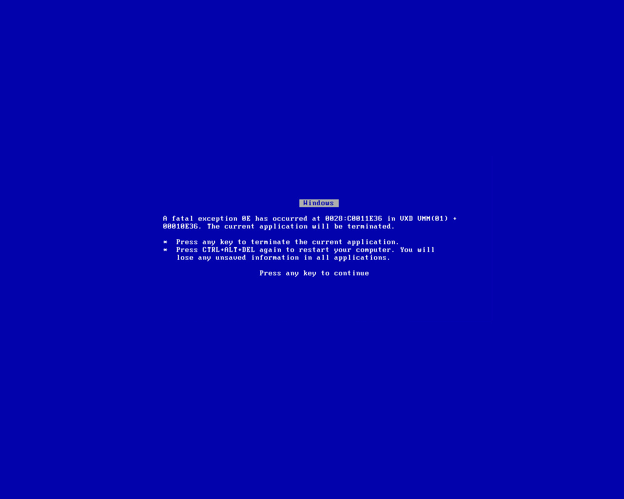 1280x1024 Fail Blue Screen GIF & Share on GIPHY