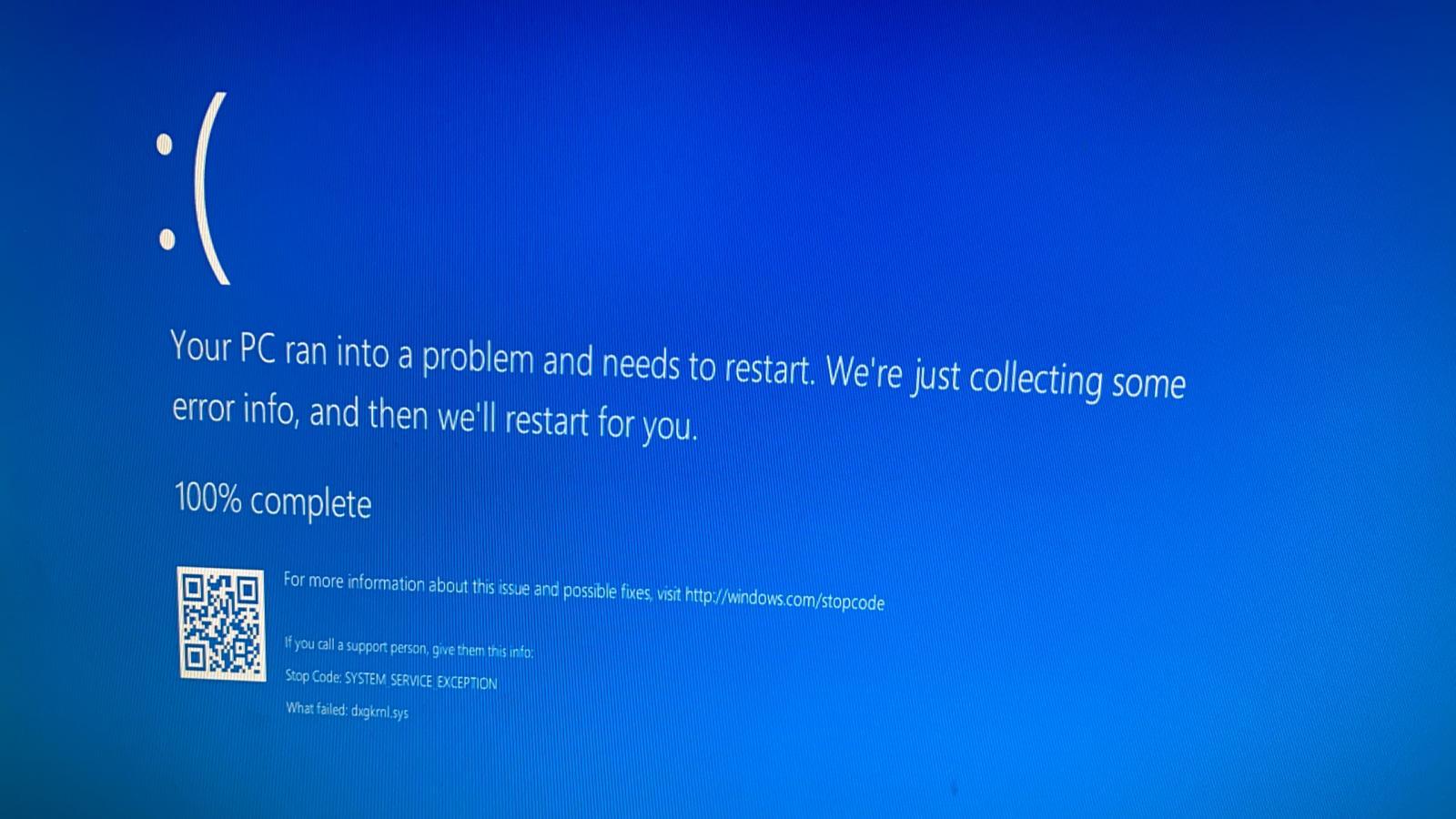 1600x900 windows Blue screen Q&A