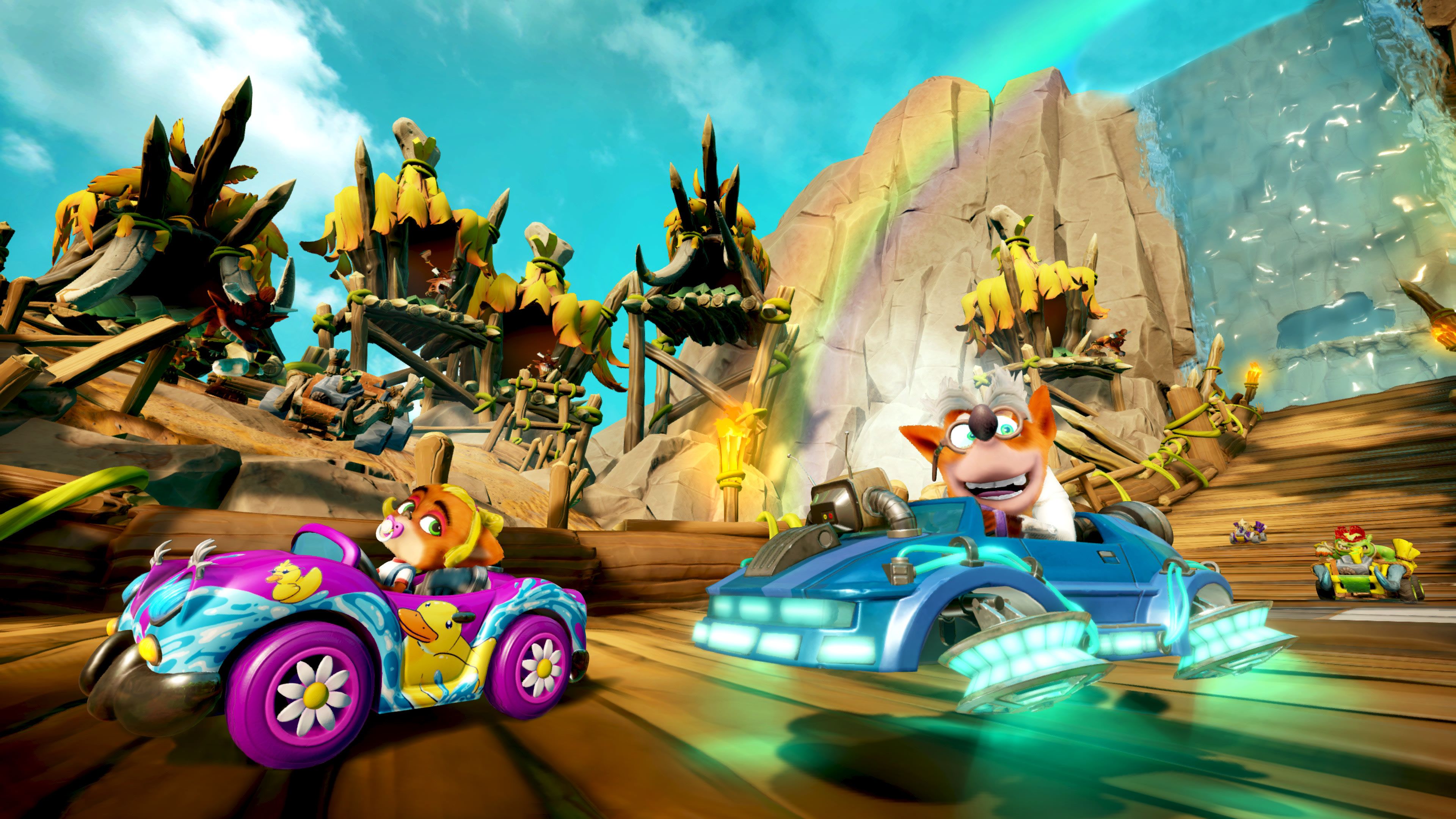 3840x2160 Free Crash Team Racing Nitro Fueled 4K Wallpaper & Desktop HD Background for PC