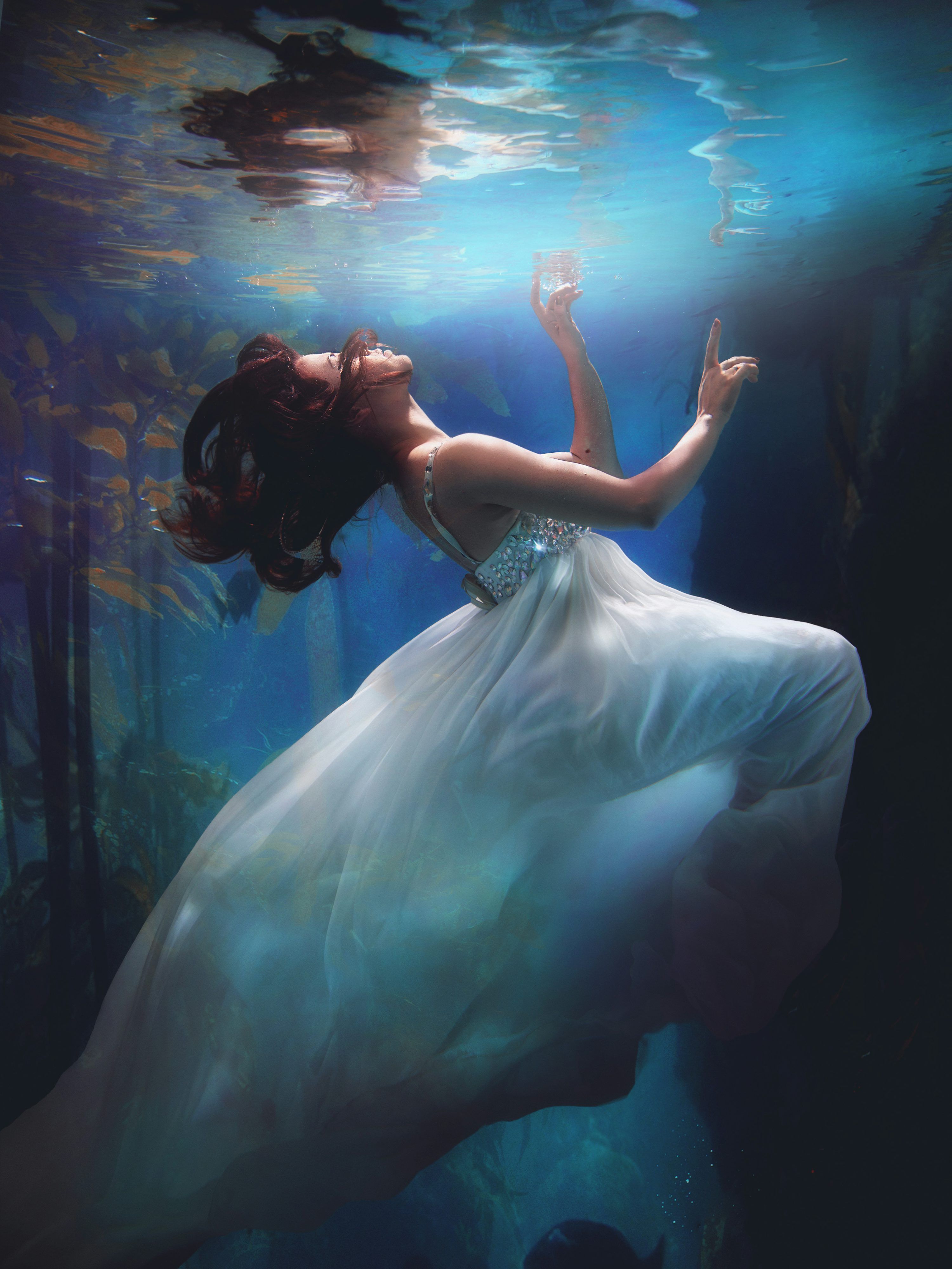 3000x3998 Underwater Girl Picture. Download Free Image