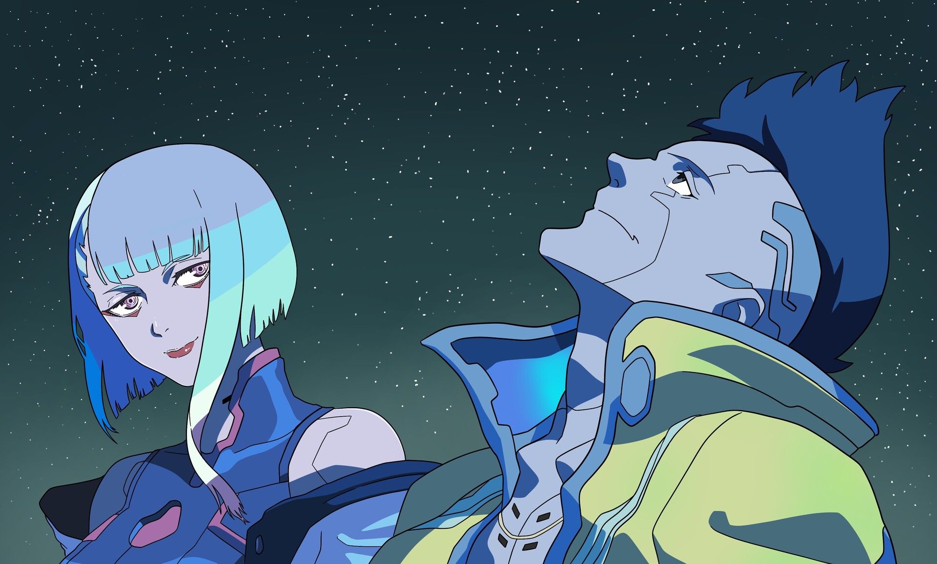 1920x1155 Lucy & David in Cyberpunk: Edgerunners
